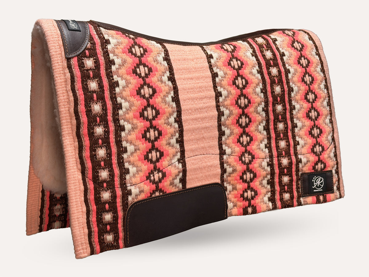 2in1 Show | Performance Western Pad | Apricot Cream