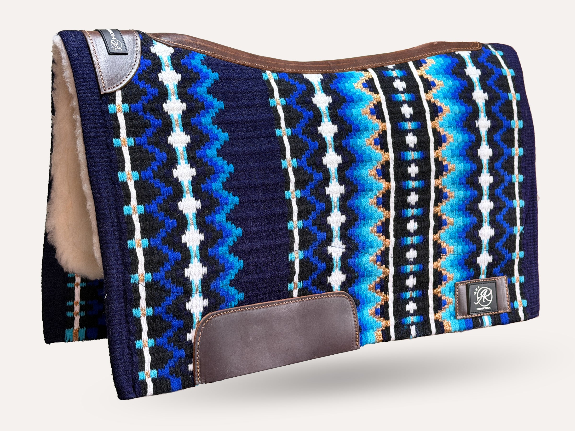 2in1 Show | Performance Western Pad | Navy Splash