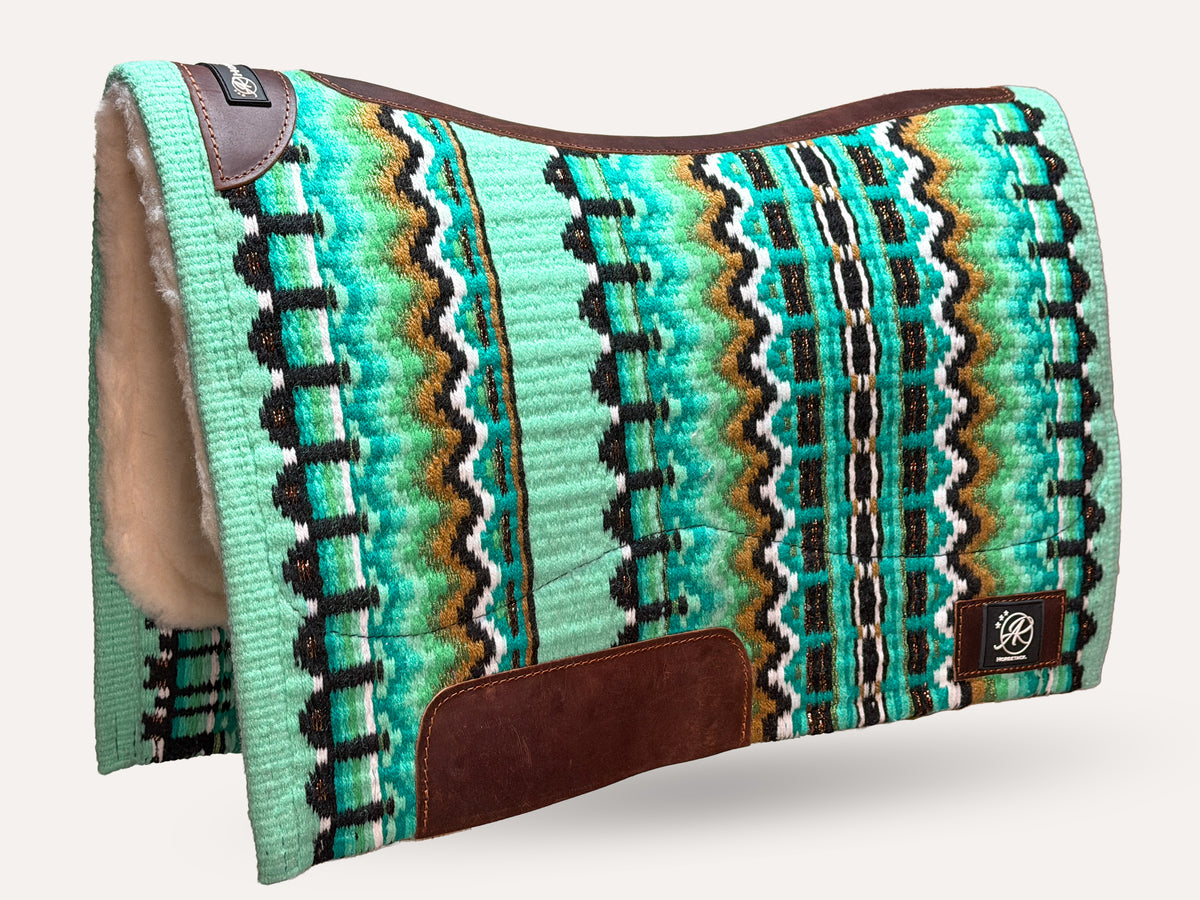 2in1 Show | Performance Western Pad | Seafoam Dust