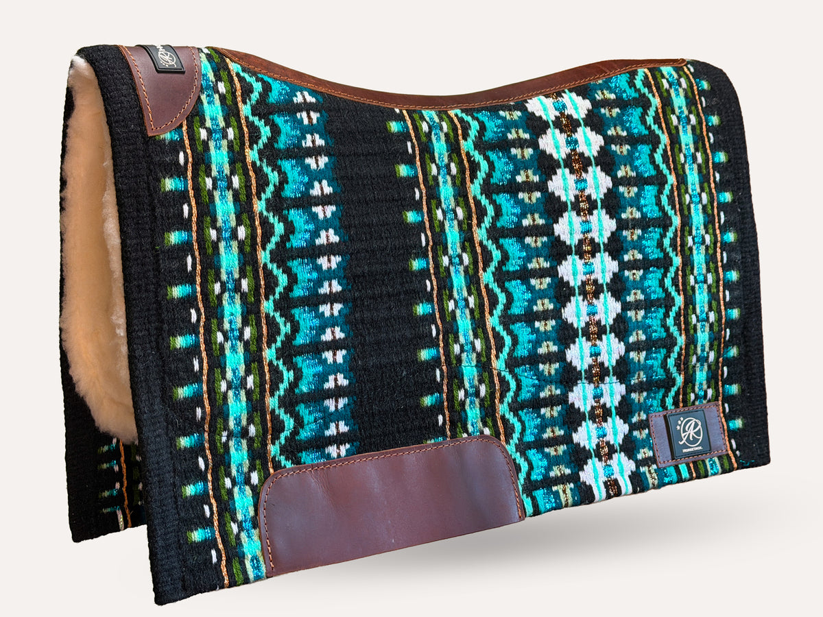 2in1 Show | Performance Western Pad | Starlit Turquoise