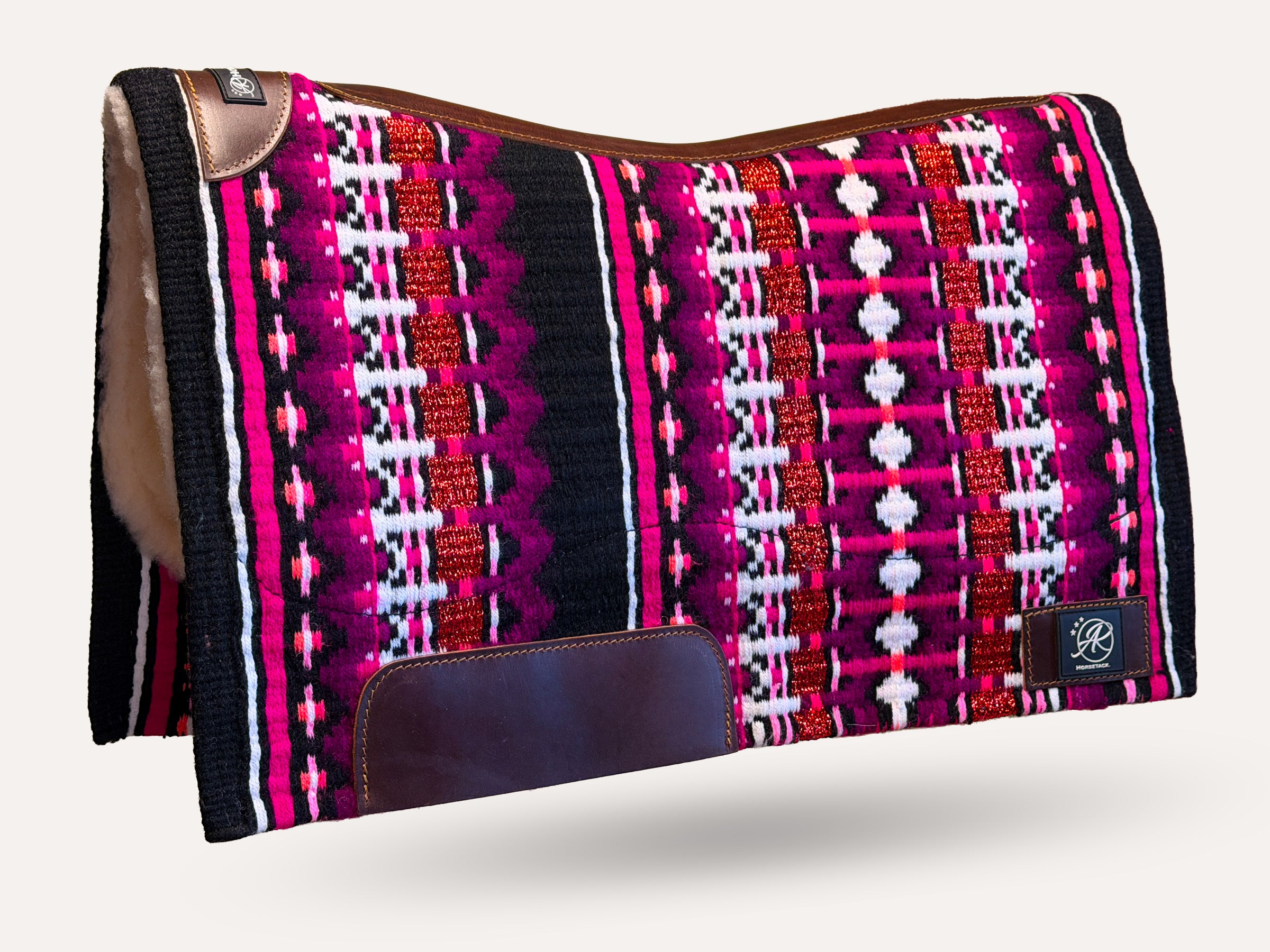 2in1 Show | contoured western pad | Berry Burn