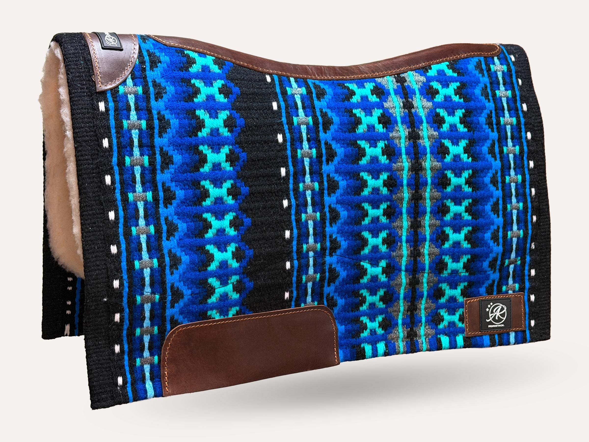 2in1 Show | contoured western pad | Black River