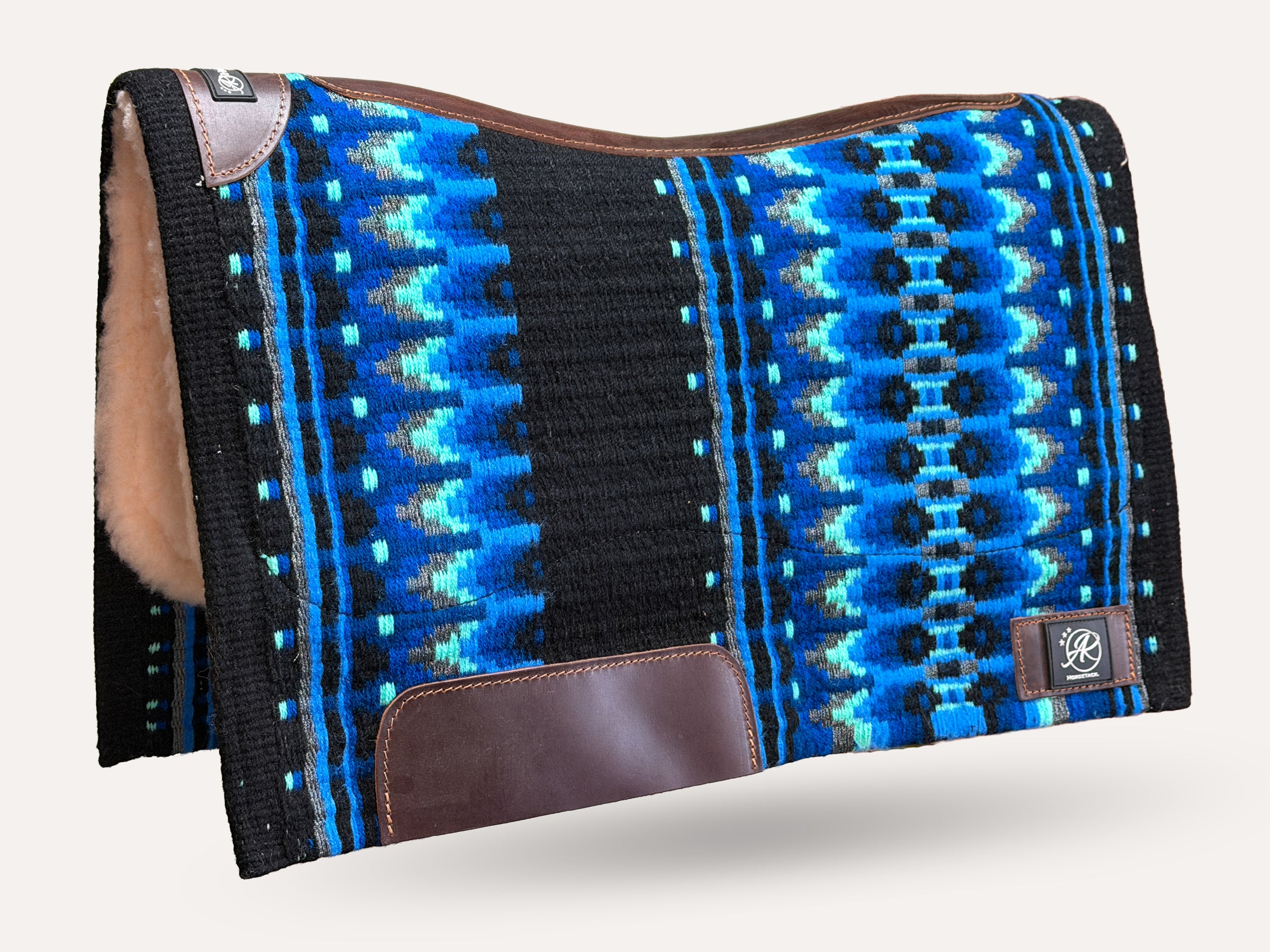 2in1 Show | contoured western pad | Blue Phantom