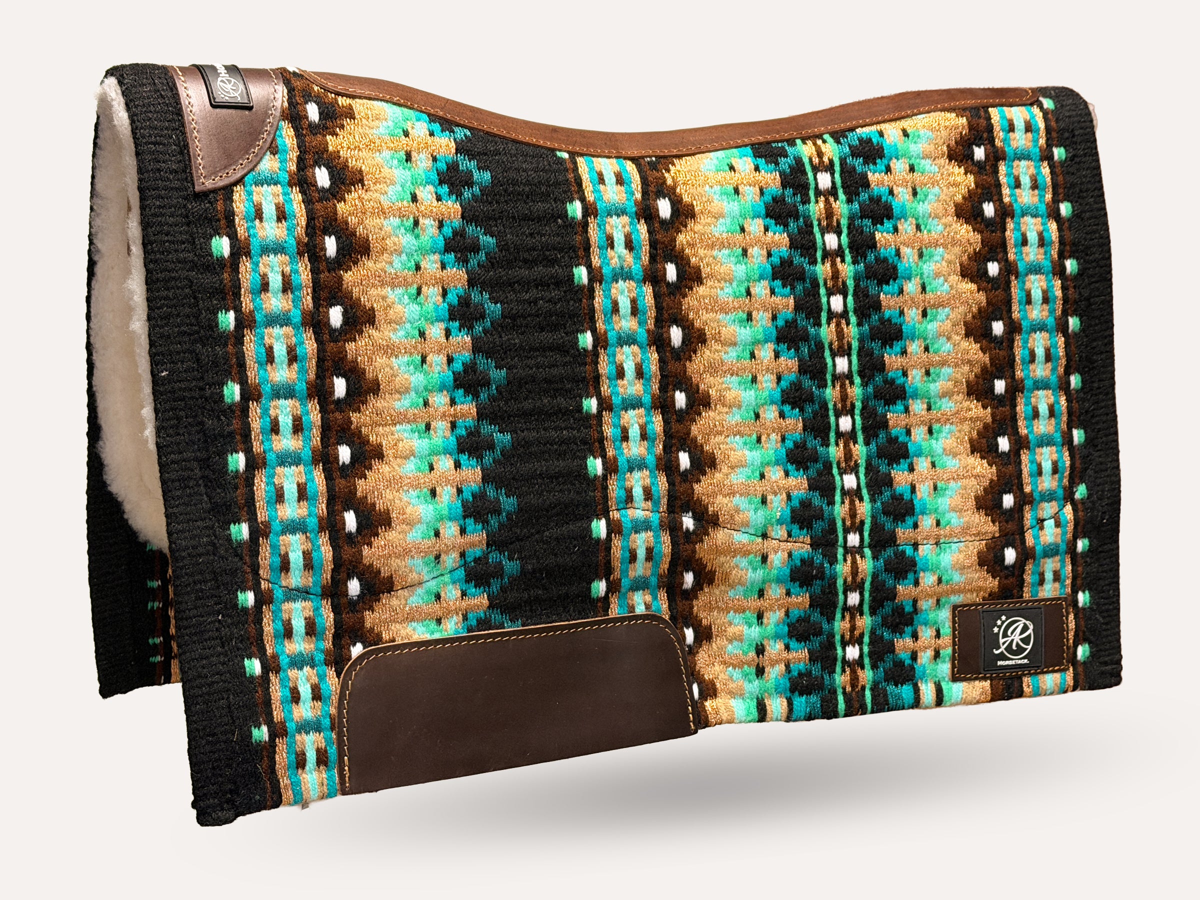 2in1 Show | contoured western pad | Jade Vine