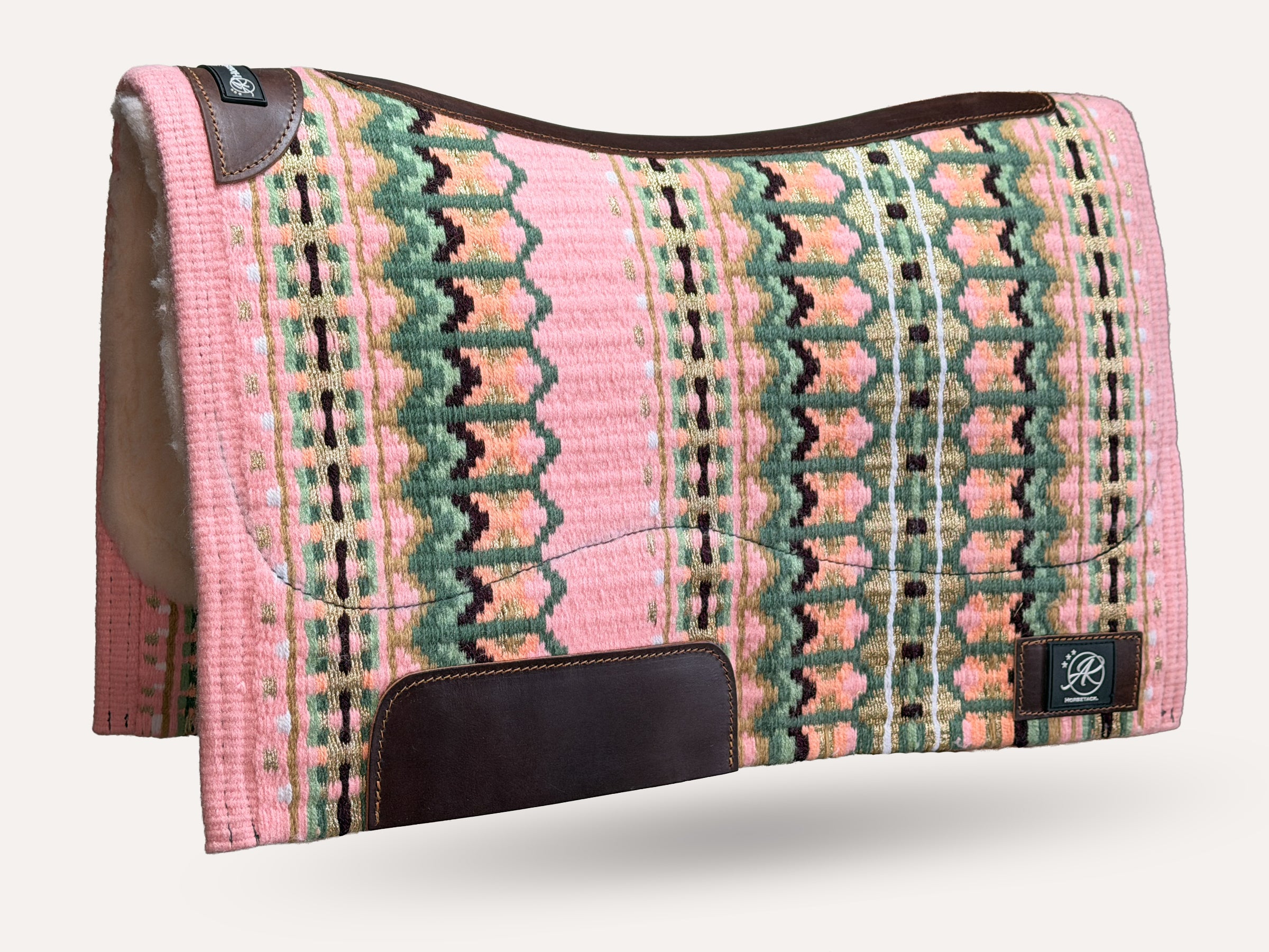 2in1 Show | contoured western pad | Rose Canopy