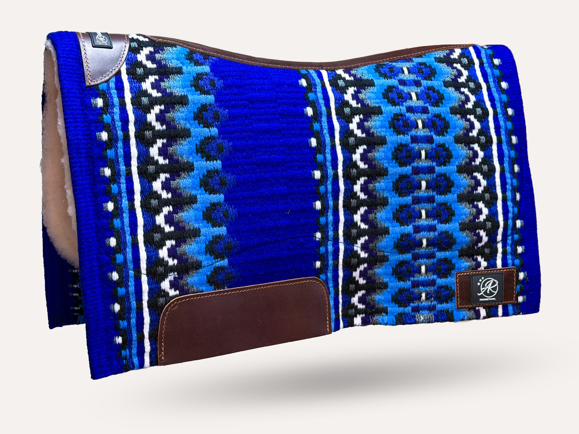 2in1 Show | contoured western pad | True Blue