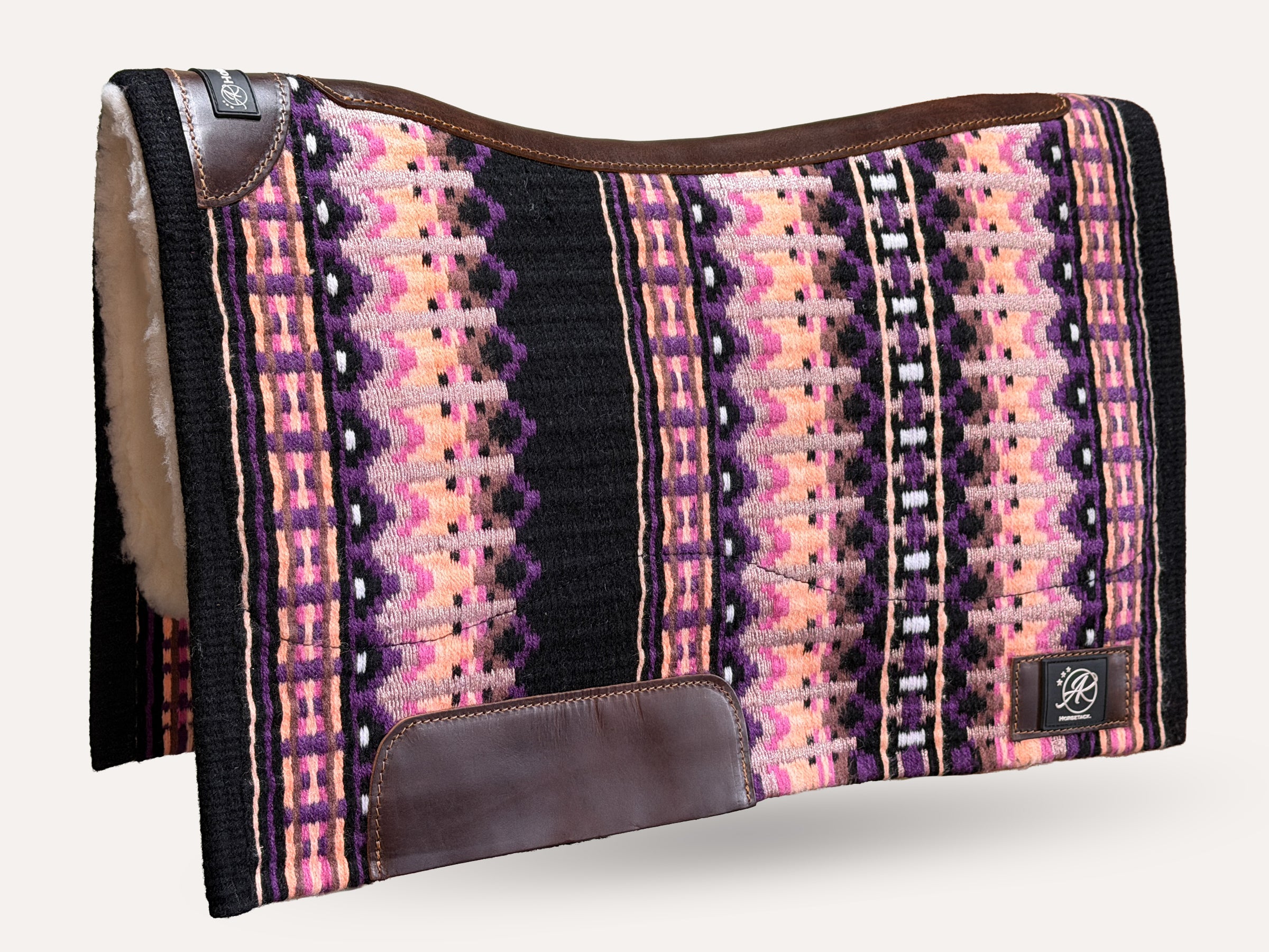 2in1 Show | contoured western pad | Twilight Orchid