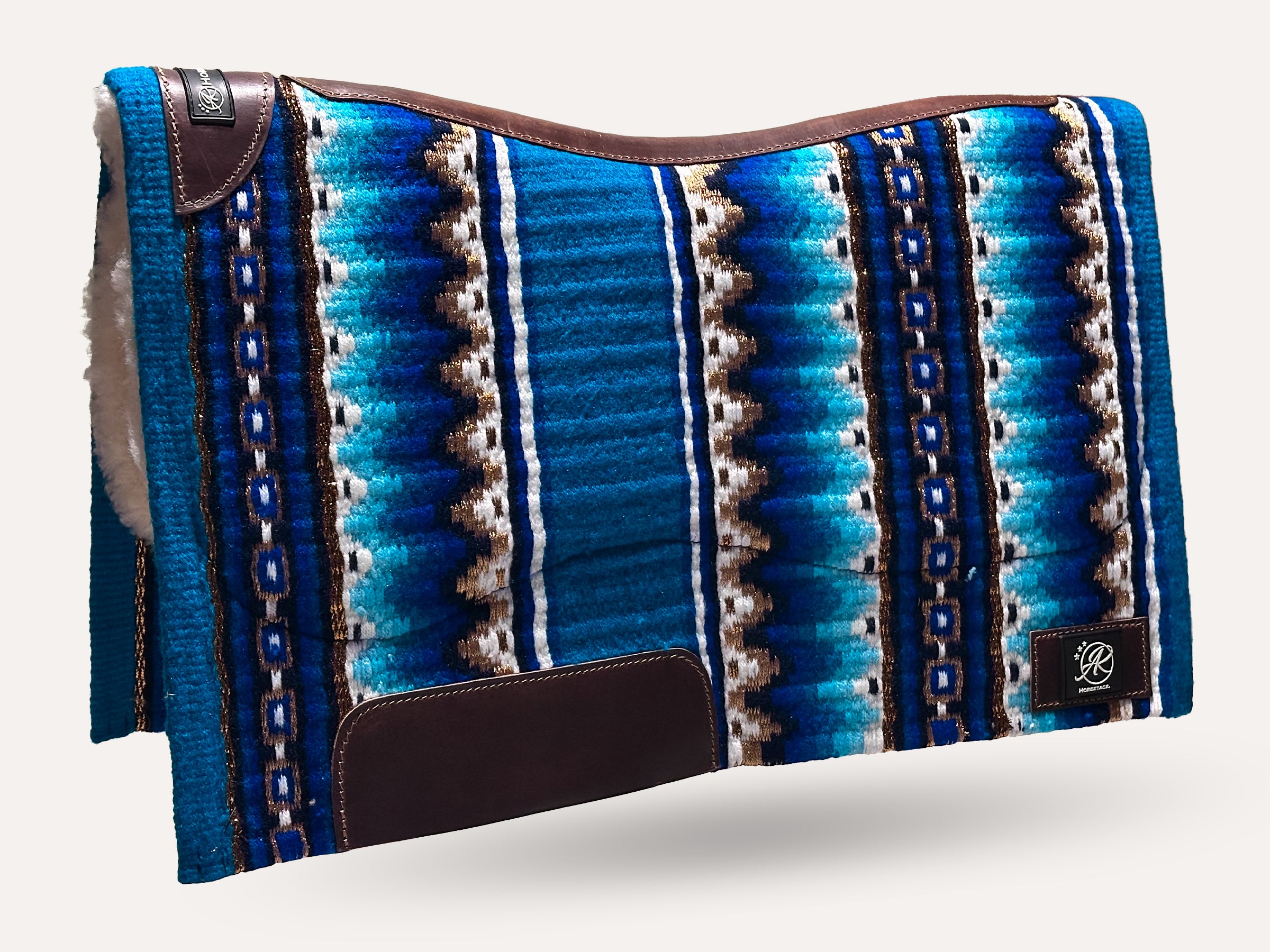 2in1 Show pad | Show Western | Blue Showdown