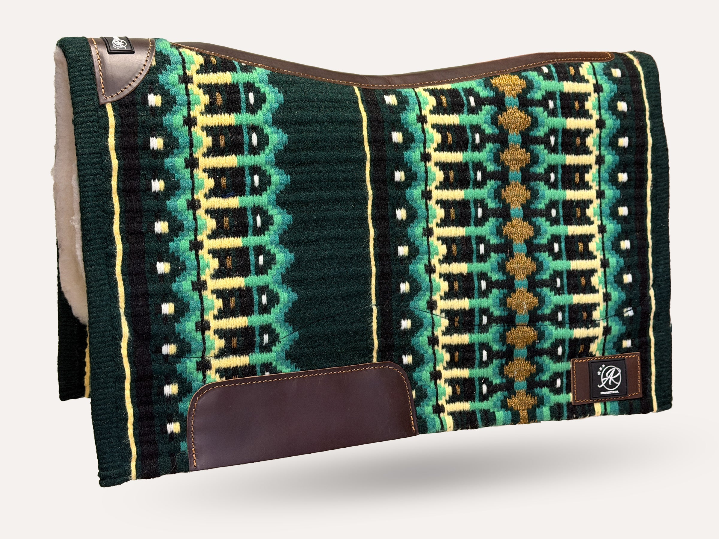 2in1 Show pad | Show Western | Emerald Gold -SOLD OUT