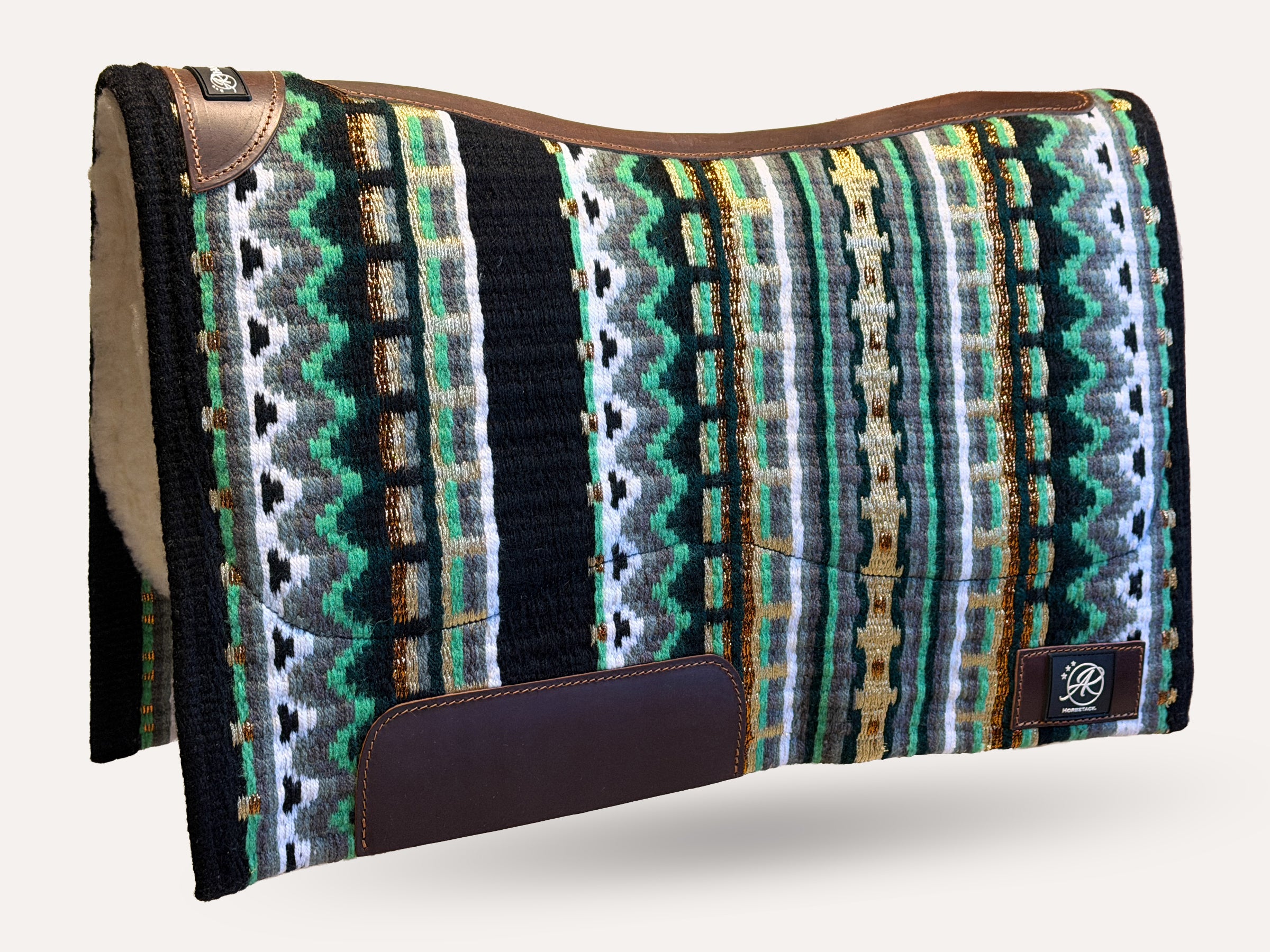 2in1 Show pad | Show Western | Gray Dusty Mint