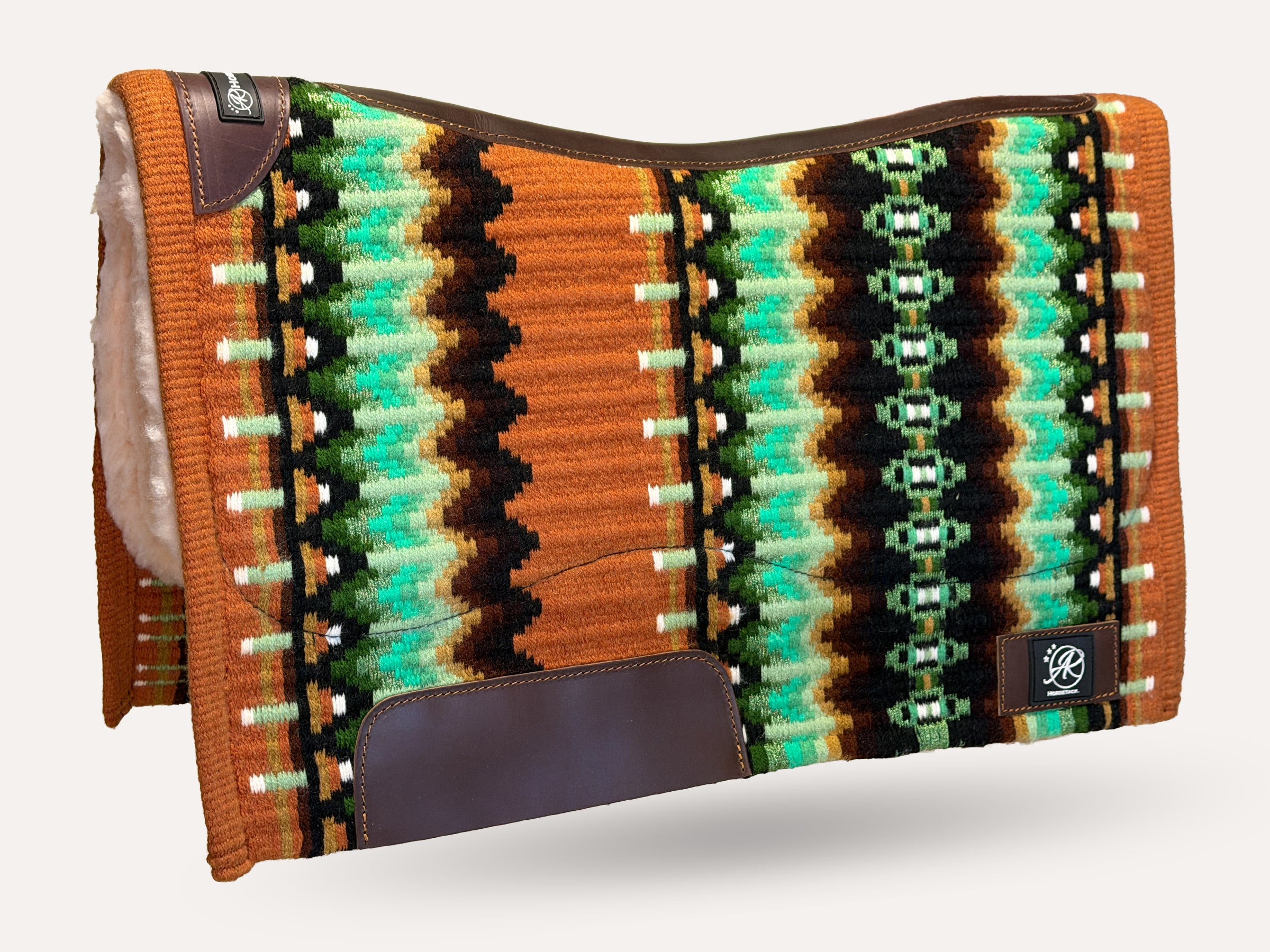 2in1 Show | contoured western pad | Mint Ember -SOLD OUT