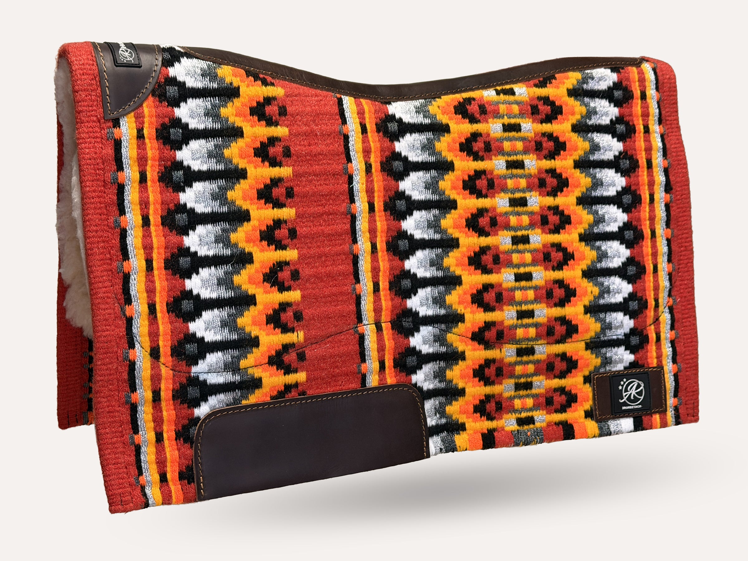 2in1 Show | contoured western pad | Pumpkin Spice