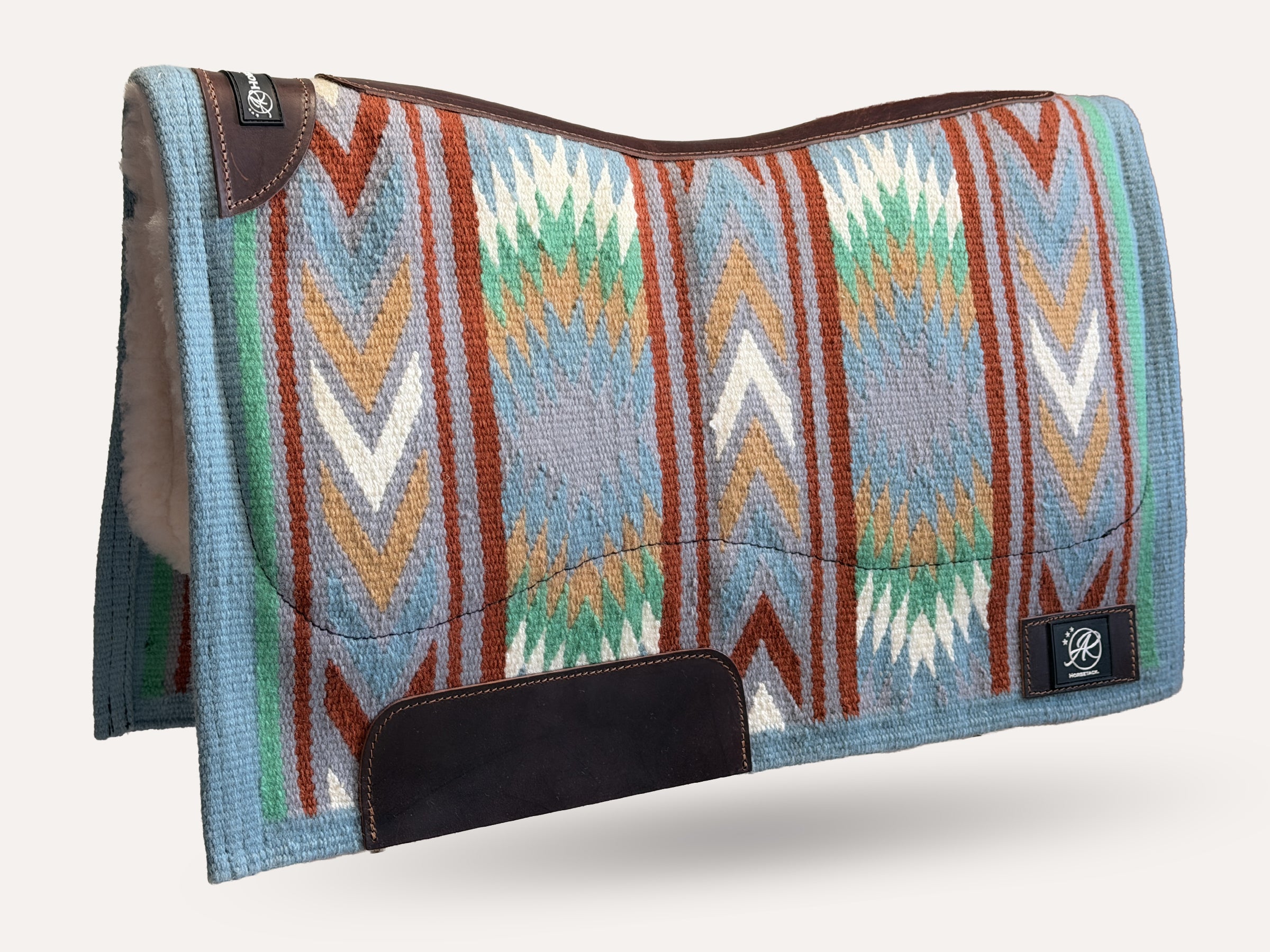 2in1 Ranch | Performance Western Pad | Soft Blue