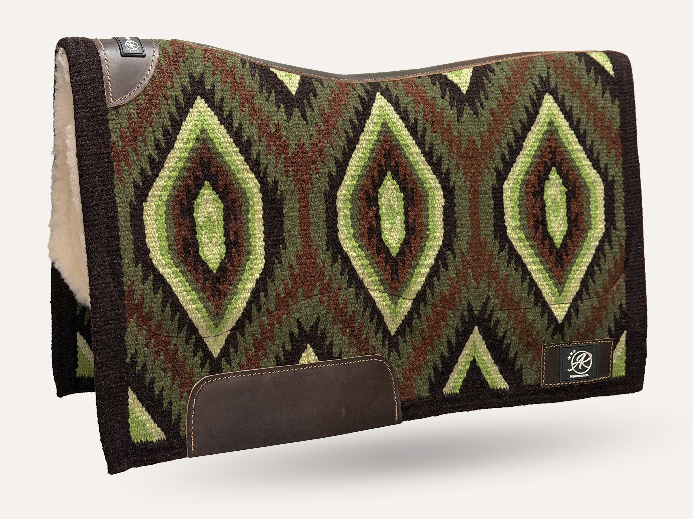 2in1 Ranch | contoured western pad | Moss Core