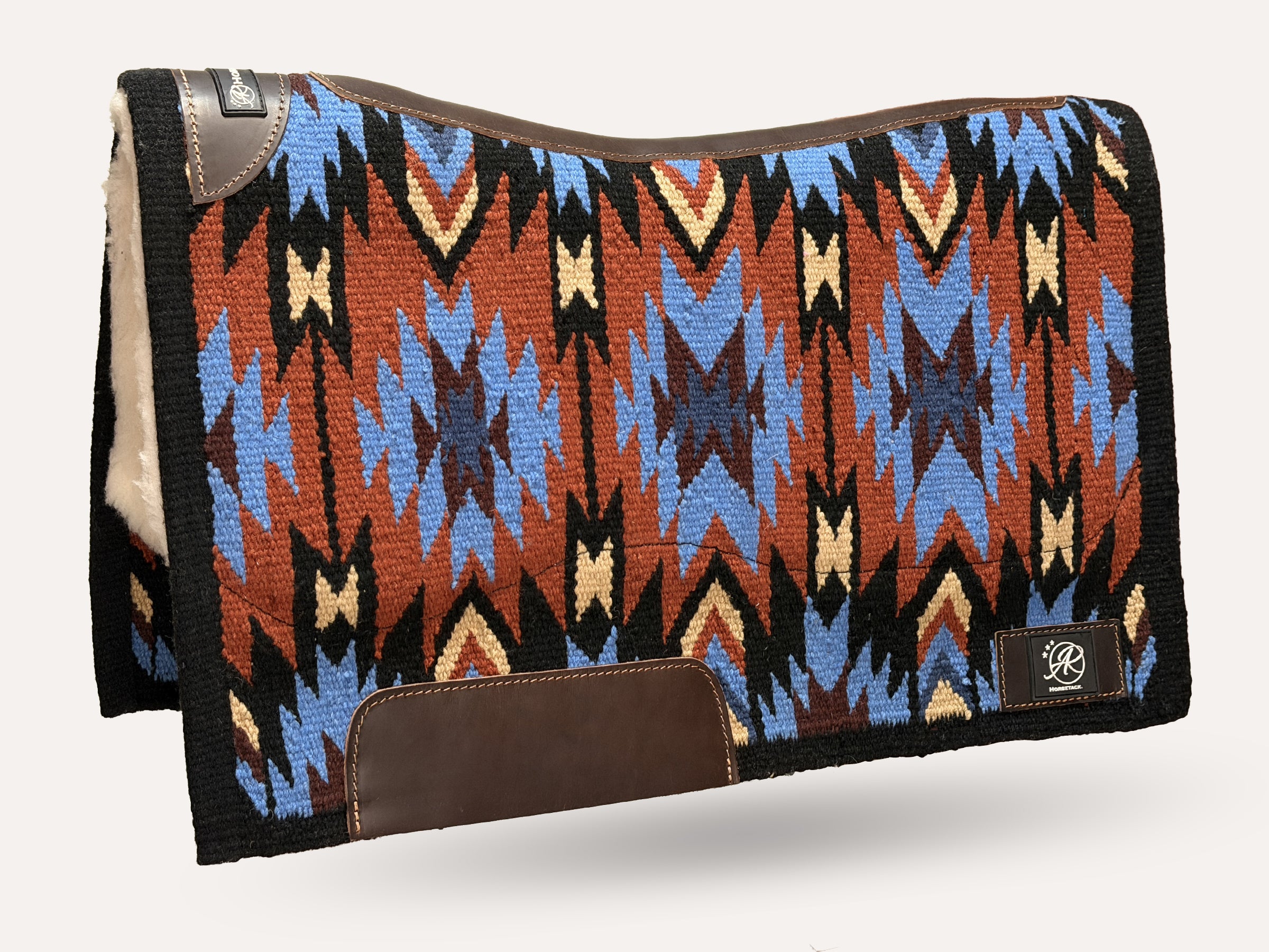 2in1 Ranch | contoured western pad | Steel Rust