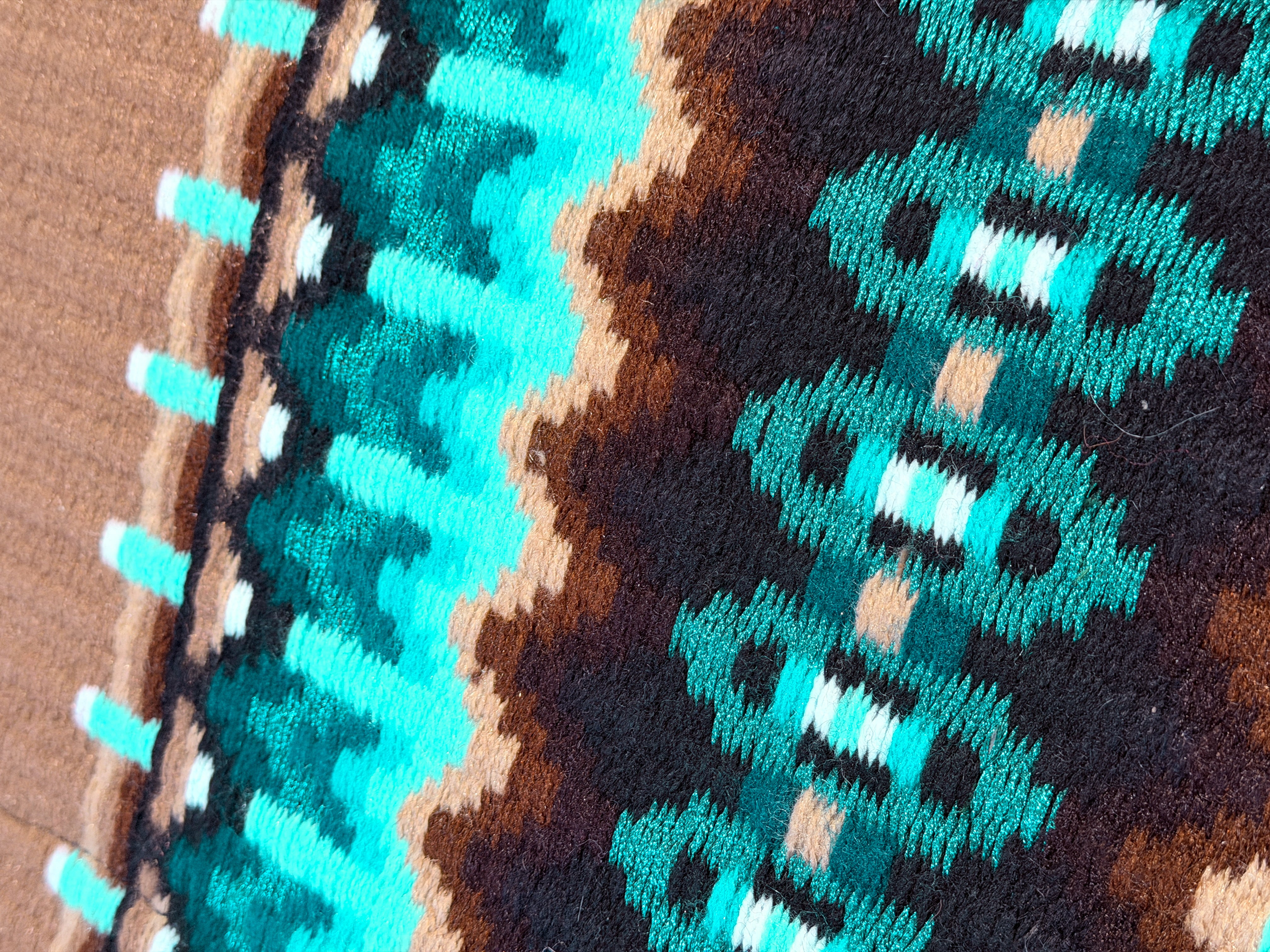 2in1 Show pad | Show Western | Turquoise Drift