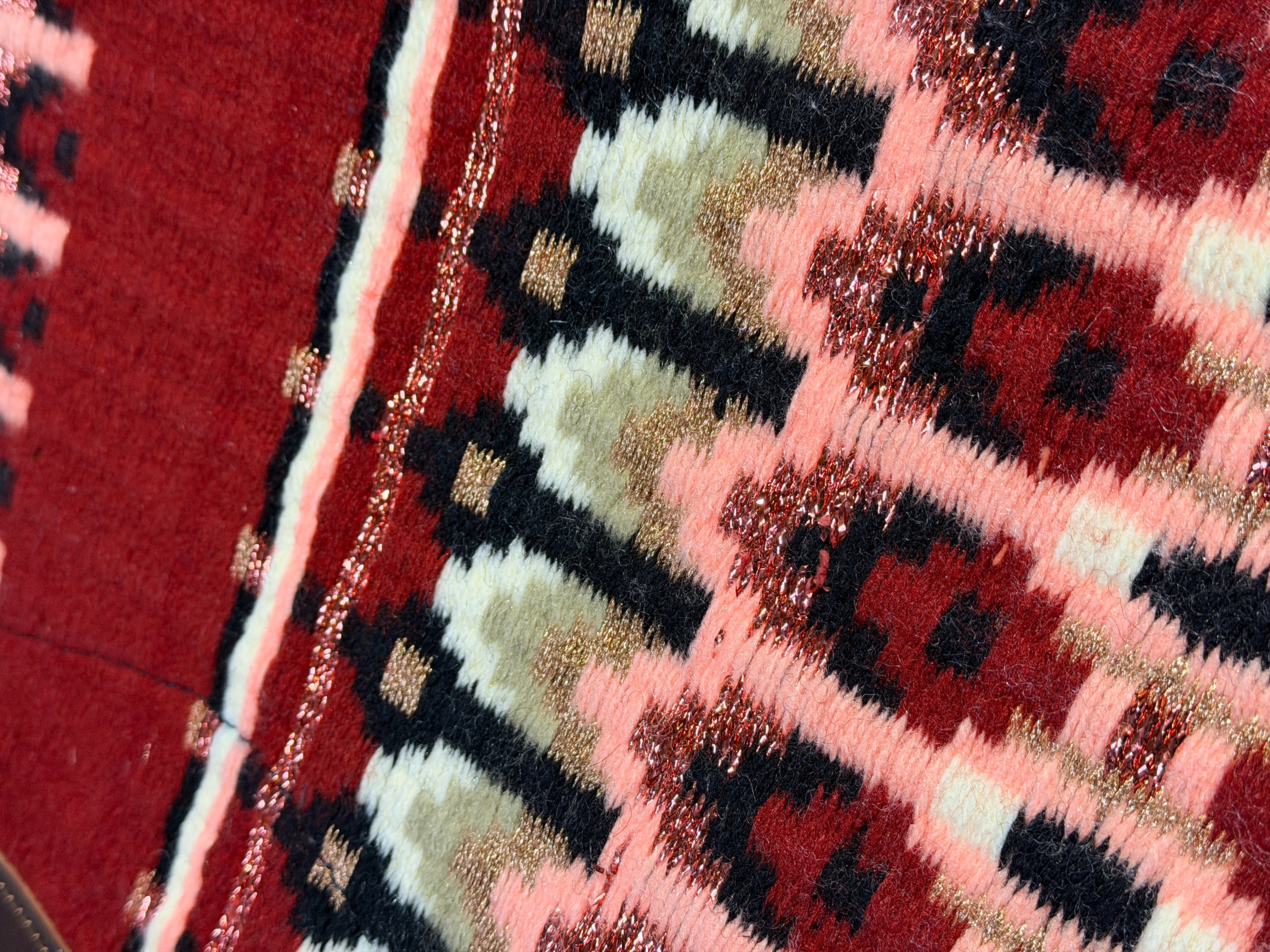 2in1 Show pad | Show Western | Crimson Bloom -SOLD OUT