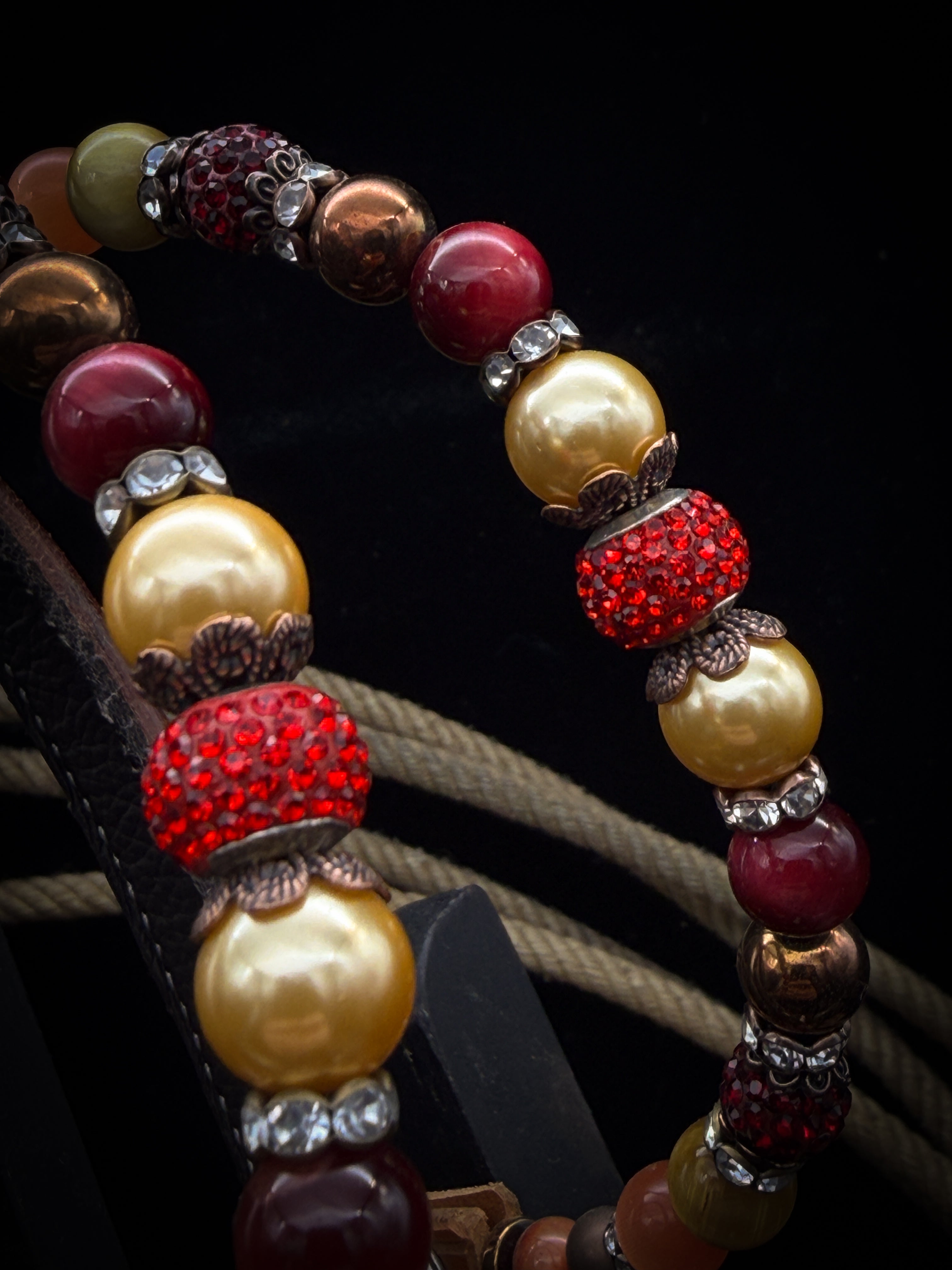 Premium | Westernhoofdstel | Antique Chestnut | Sunset Ember