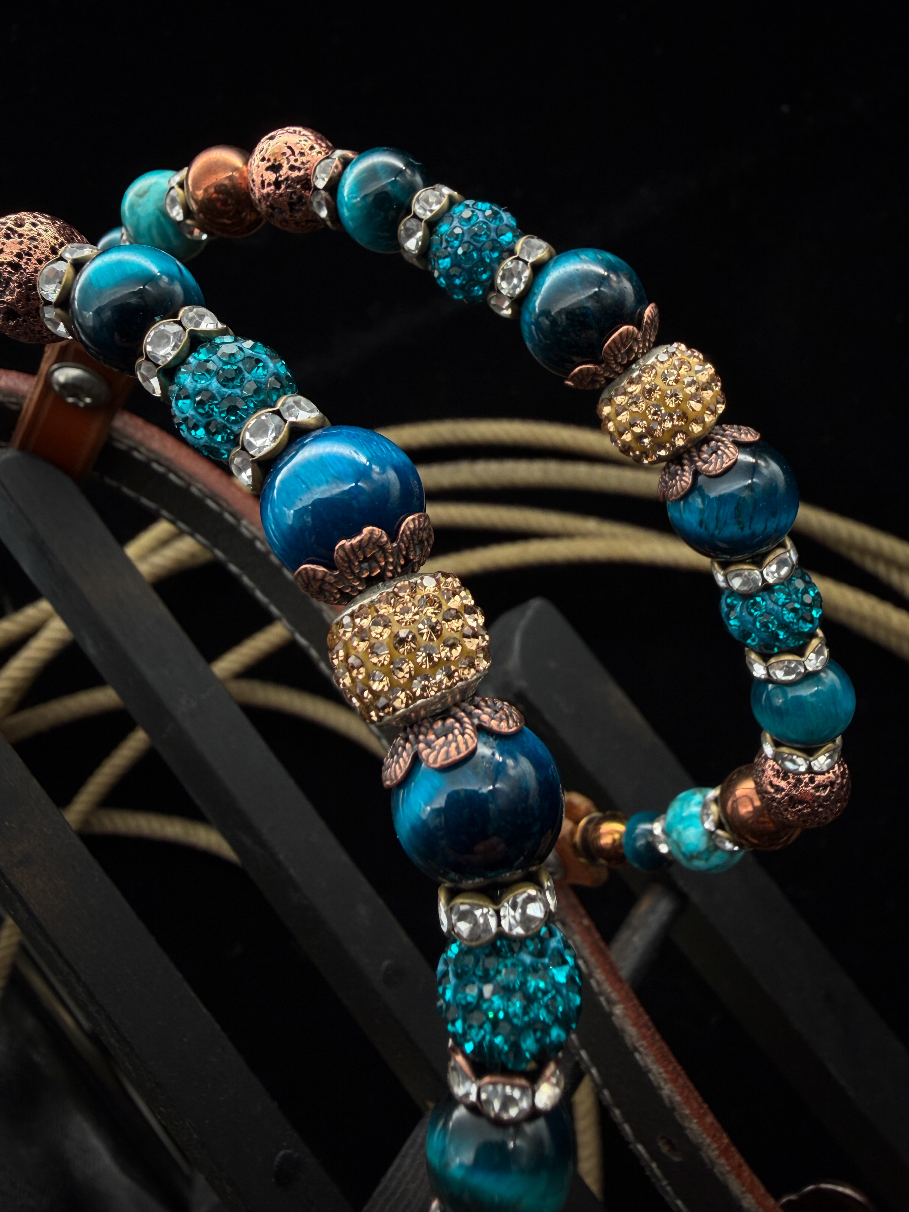 Premium | Copper Canyon | Antique Chestnut Western Hoofdstel