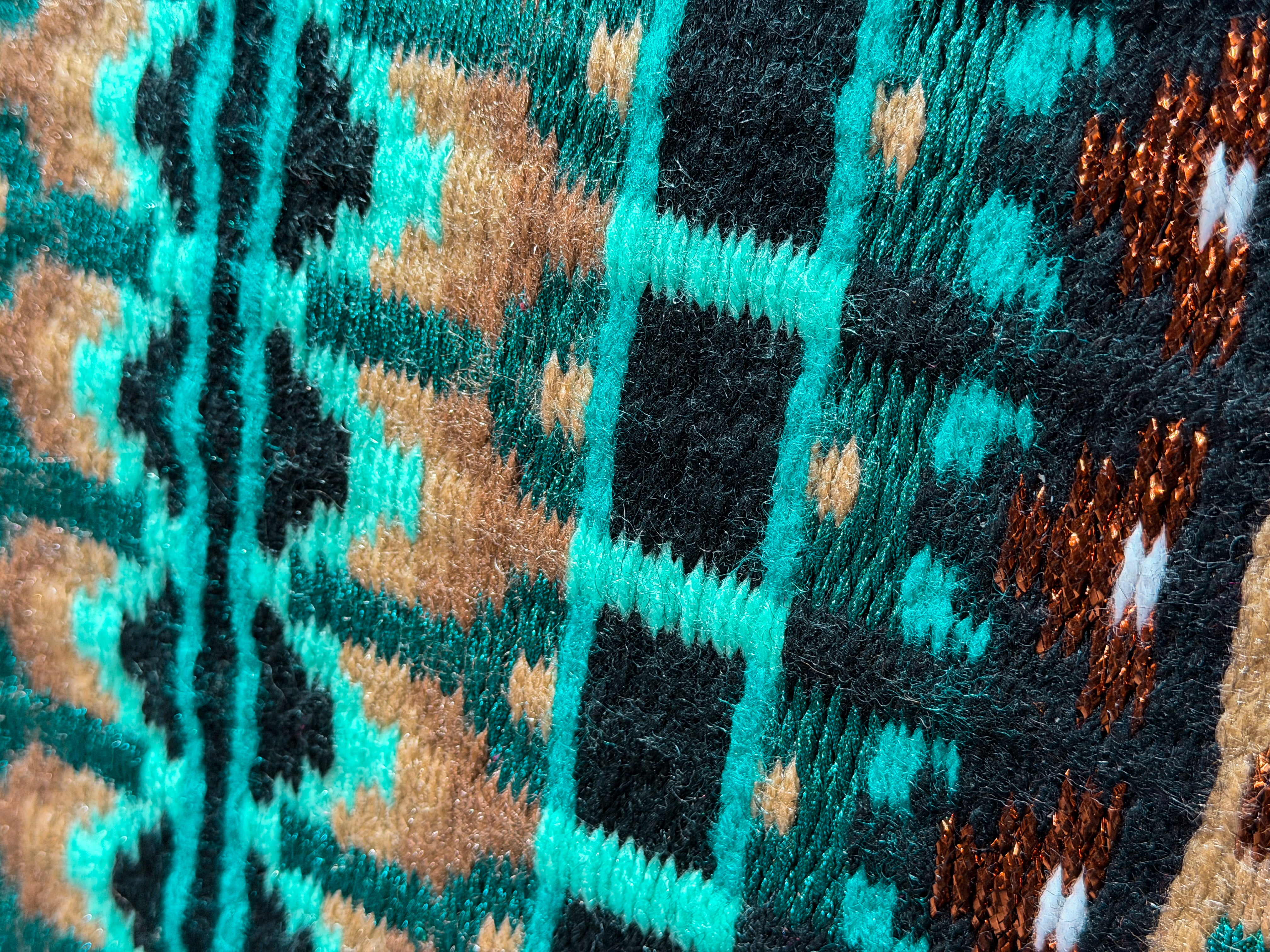 2in1 Show | Performance Western Pad | Turquoise Camel