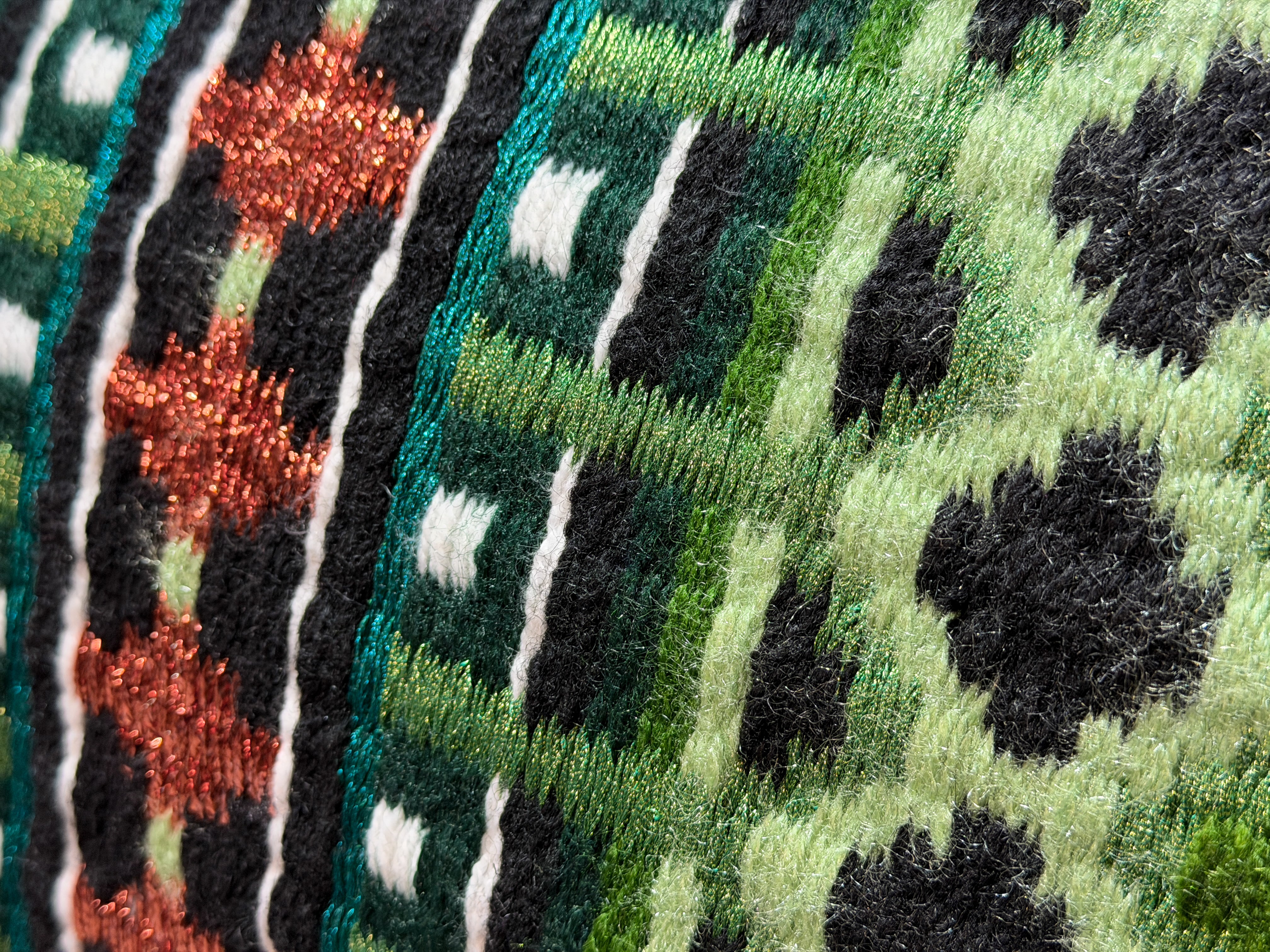 2in1 Show | Performance Western Pad | Emerald Weave