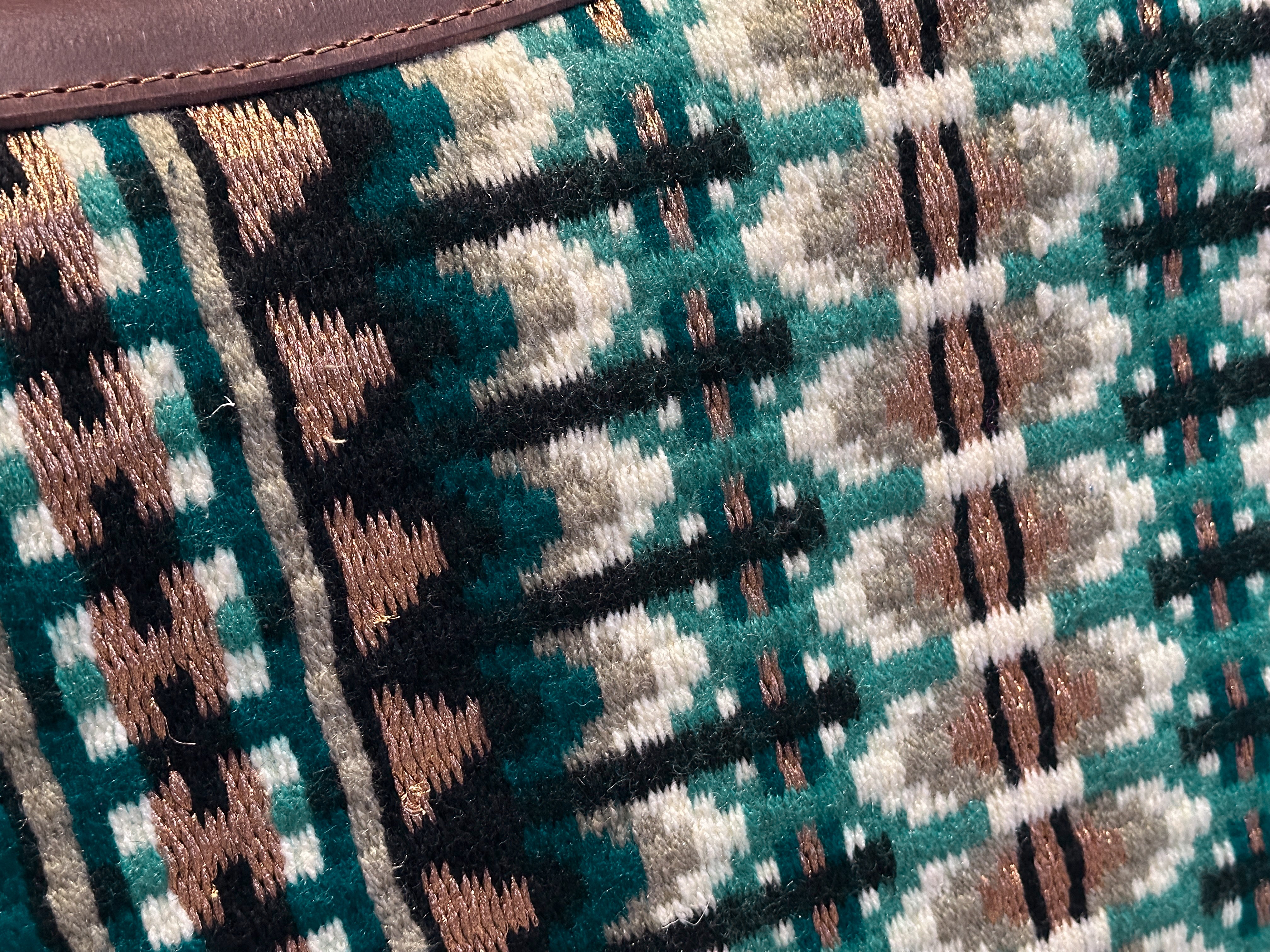 2in1 Show pad | Show Western | Emerald Gold