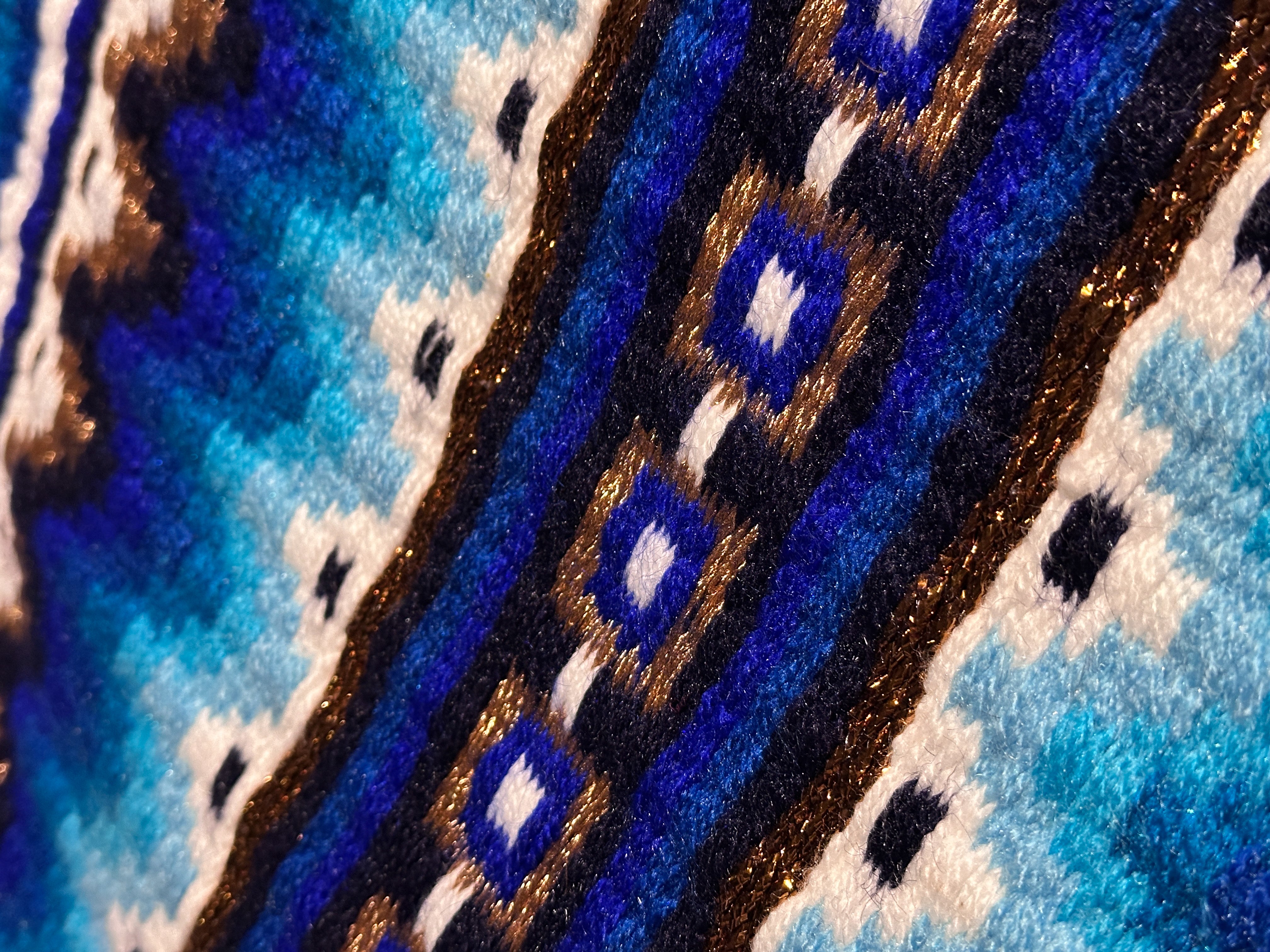 2in1 Show pad | Show Western | Blue Showdown