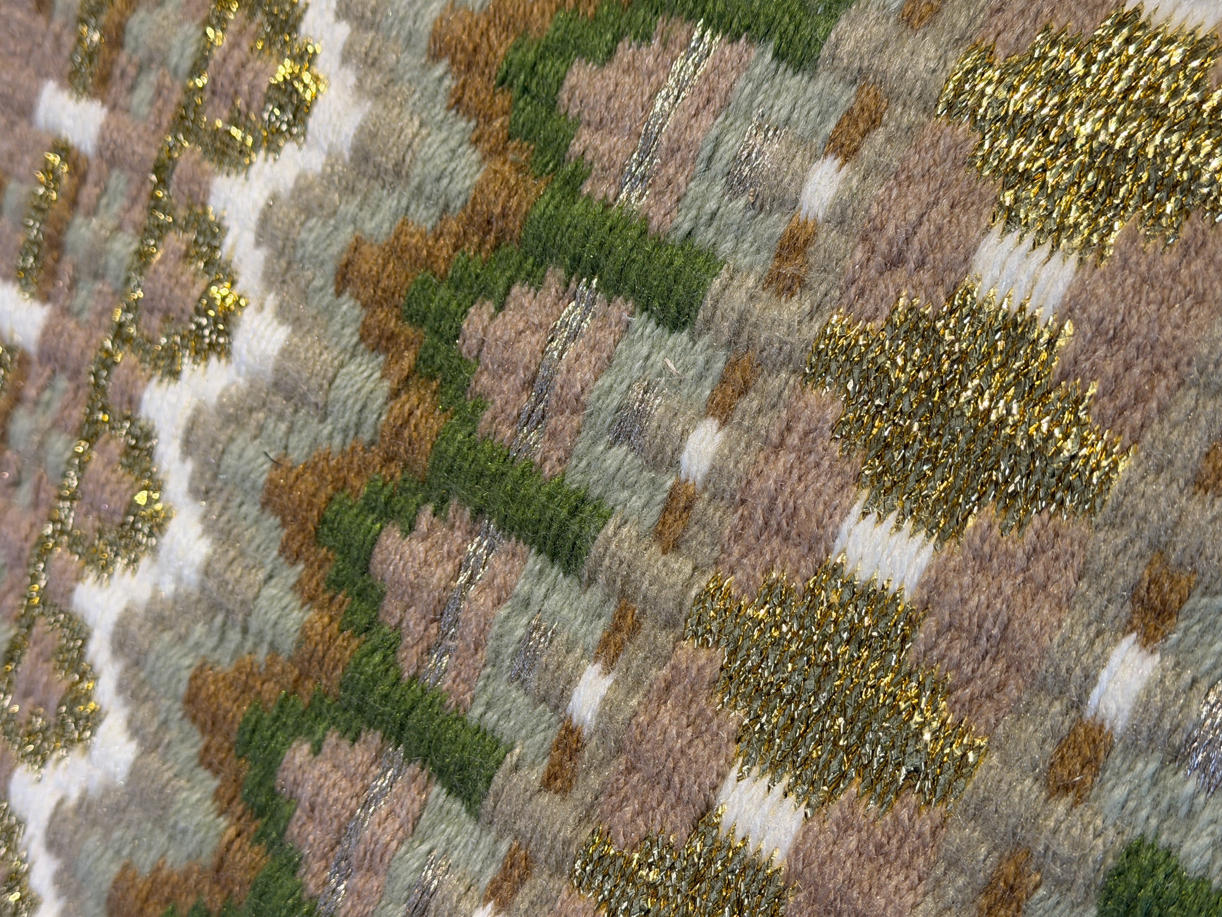 2in1 Show pad | Show Western | Gold & Green