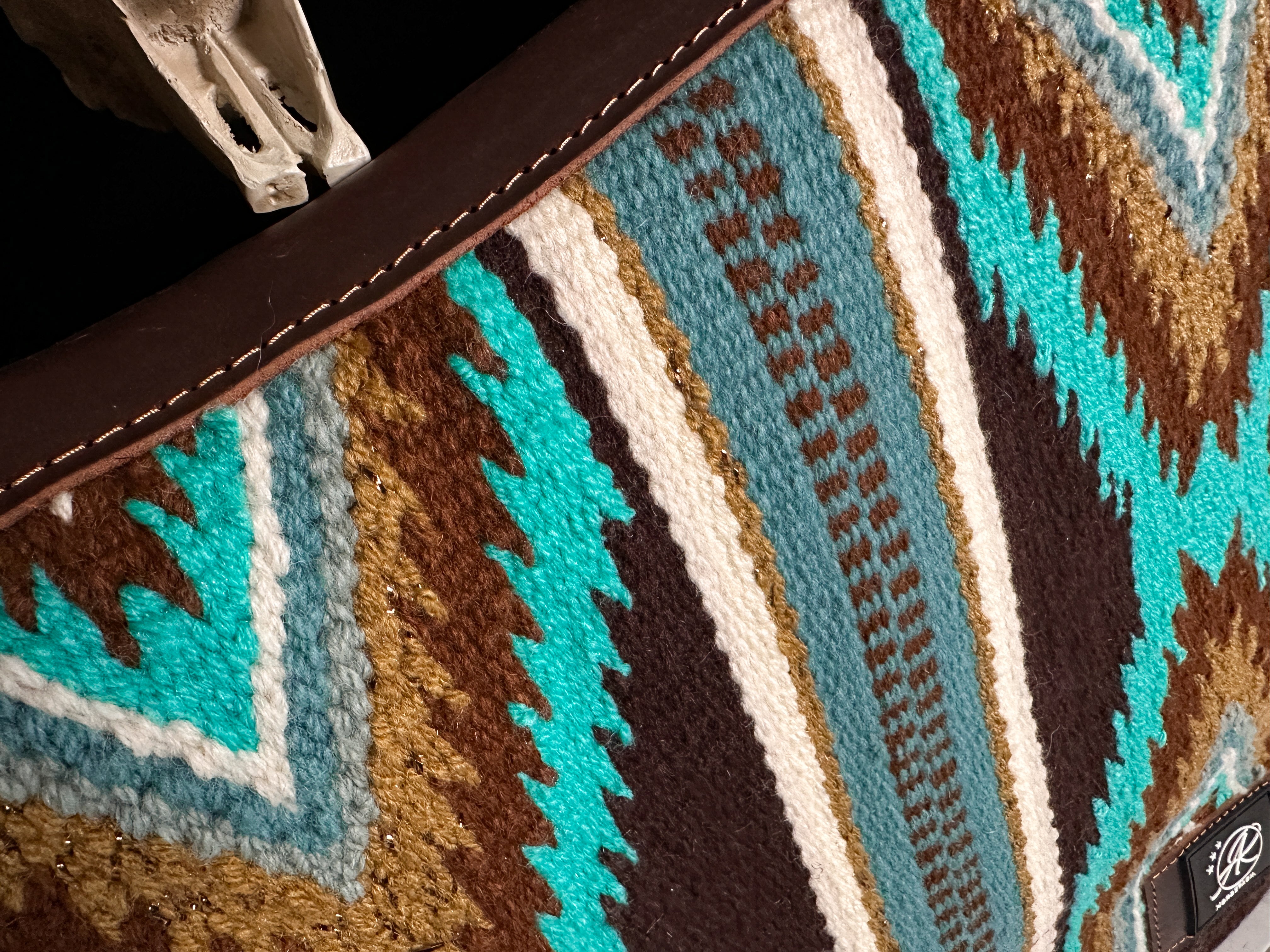 2in1 Show Pad | Ranch Turkoois | Western