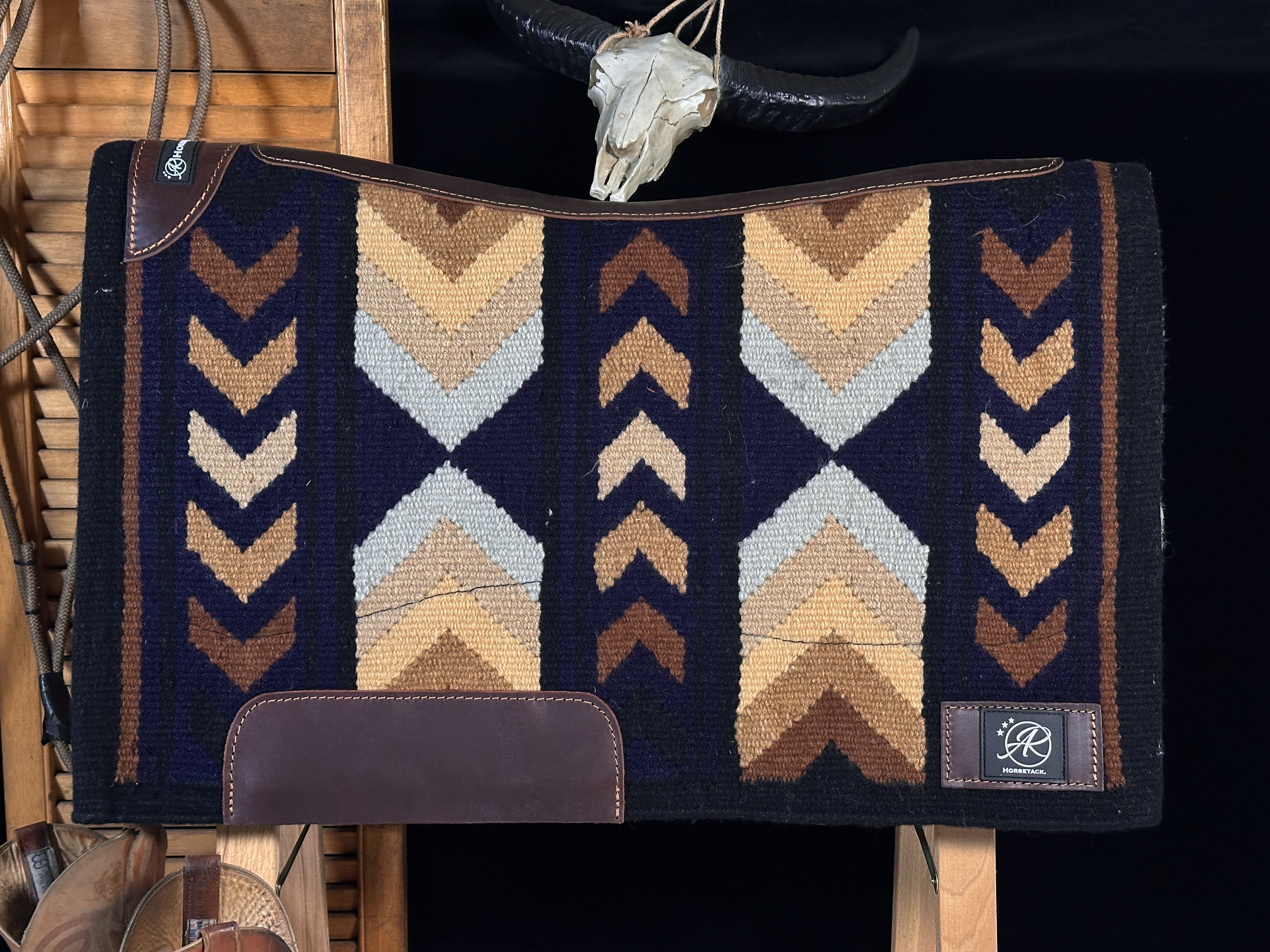 2in1 Show Pad | Midnight Blue | Western