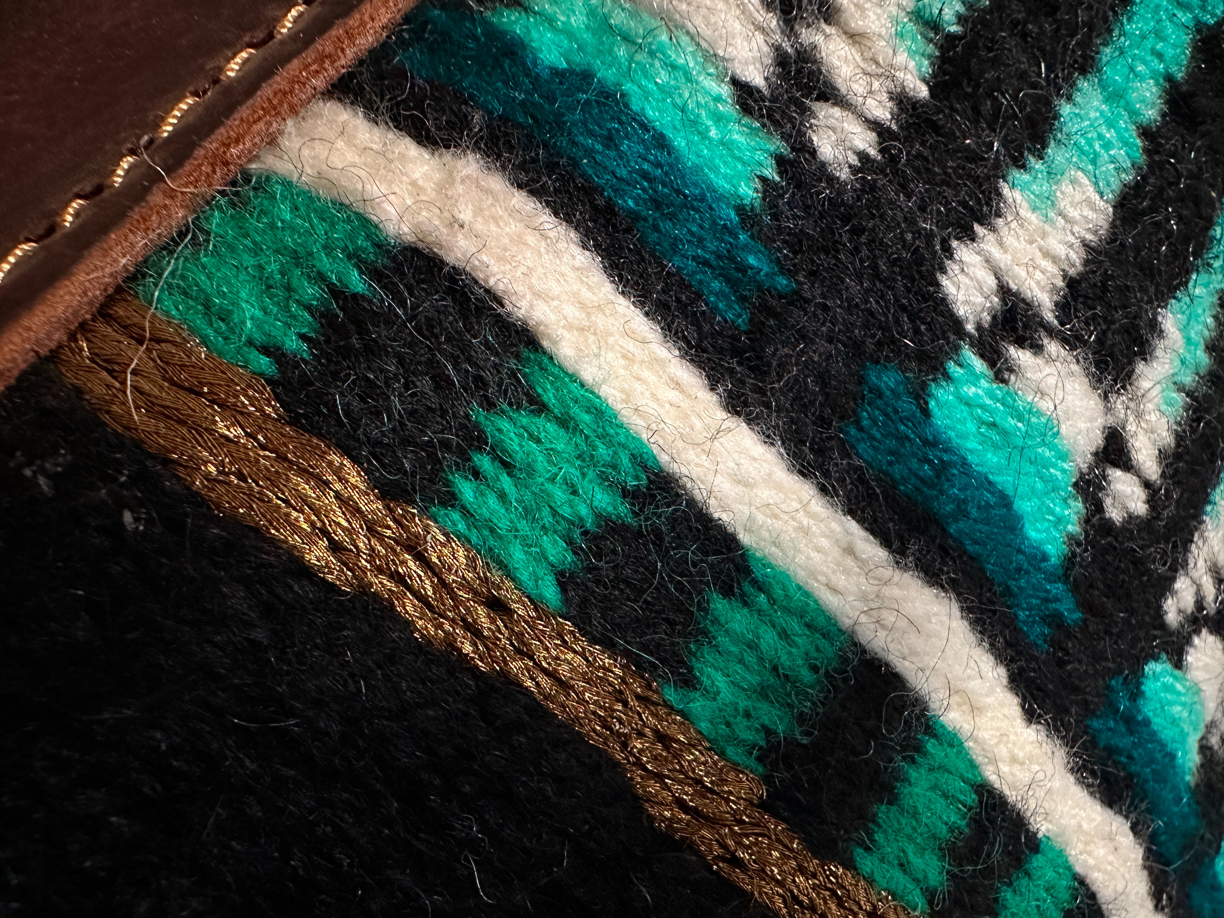 2in1 Show Pad | Petrol brons | Western