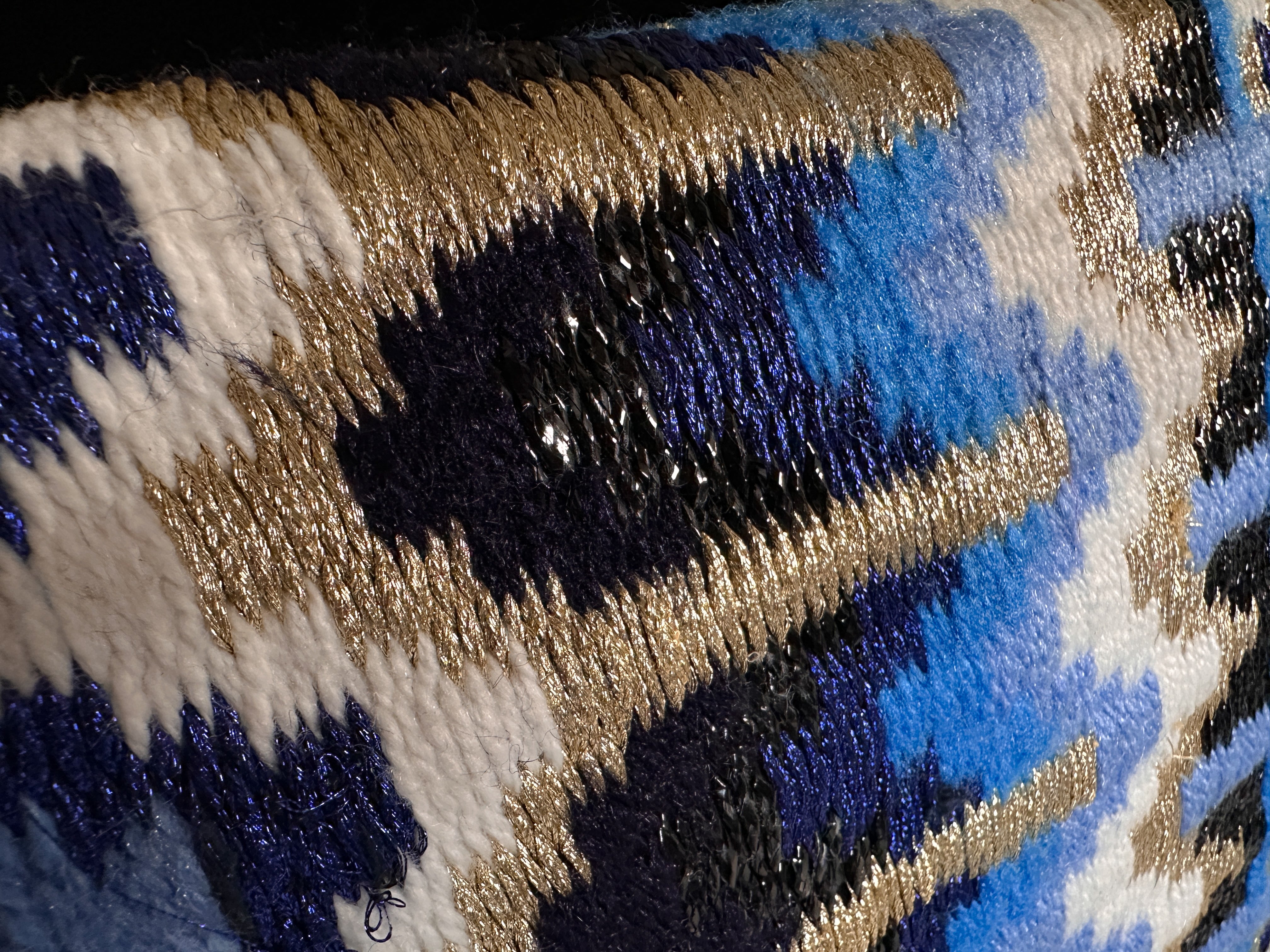 Showblanket | Blue & Gold | Western