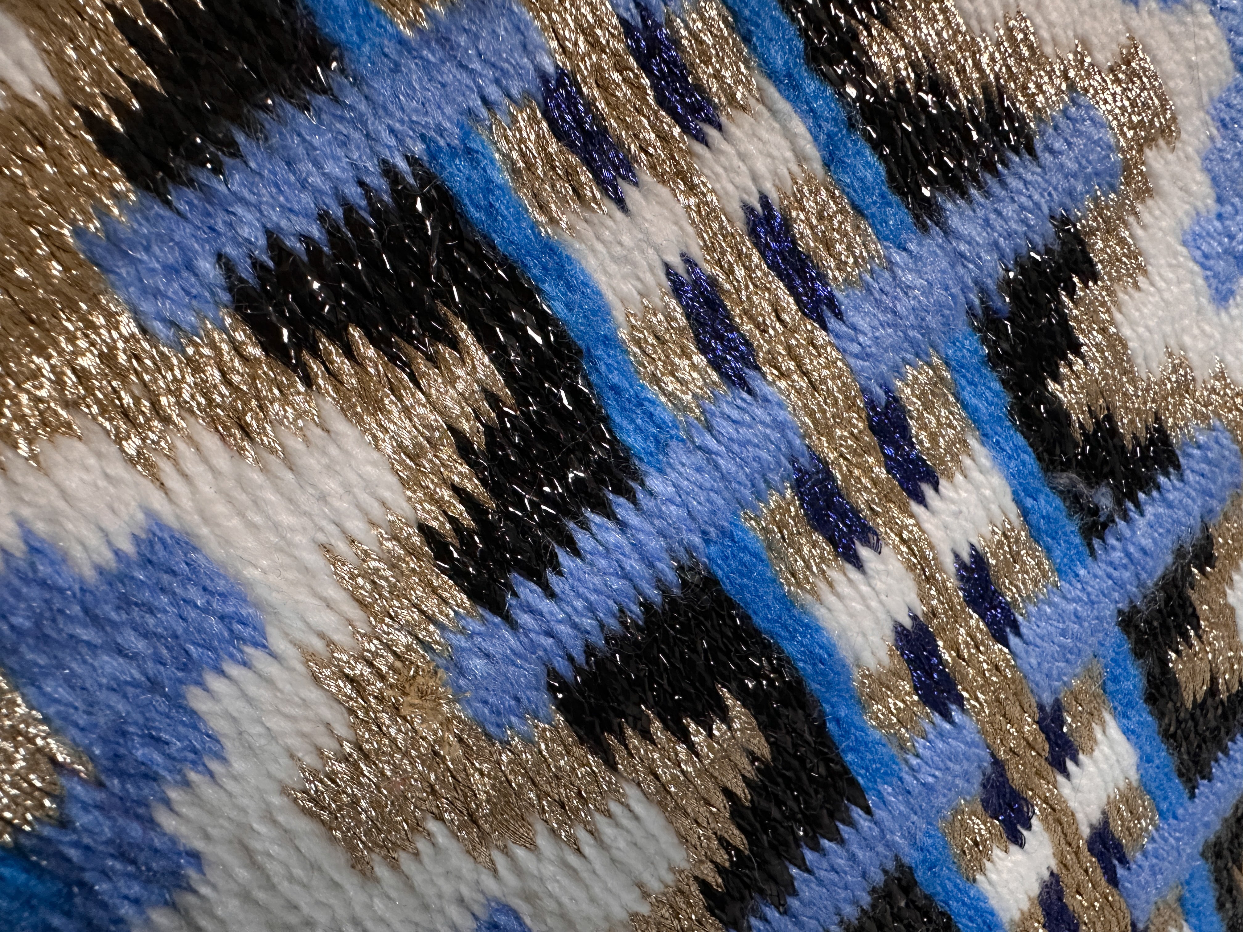 Showblanket | Blue & Gold | Western