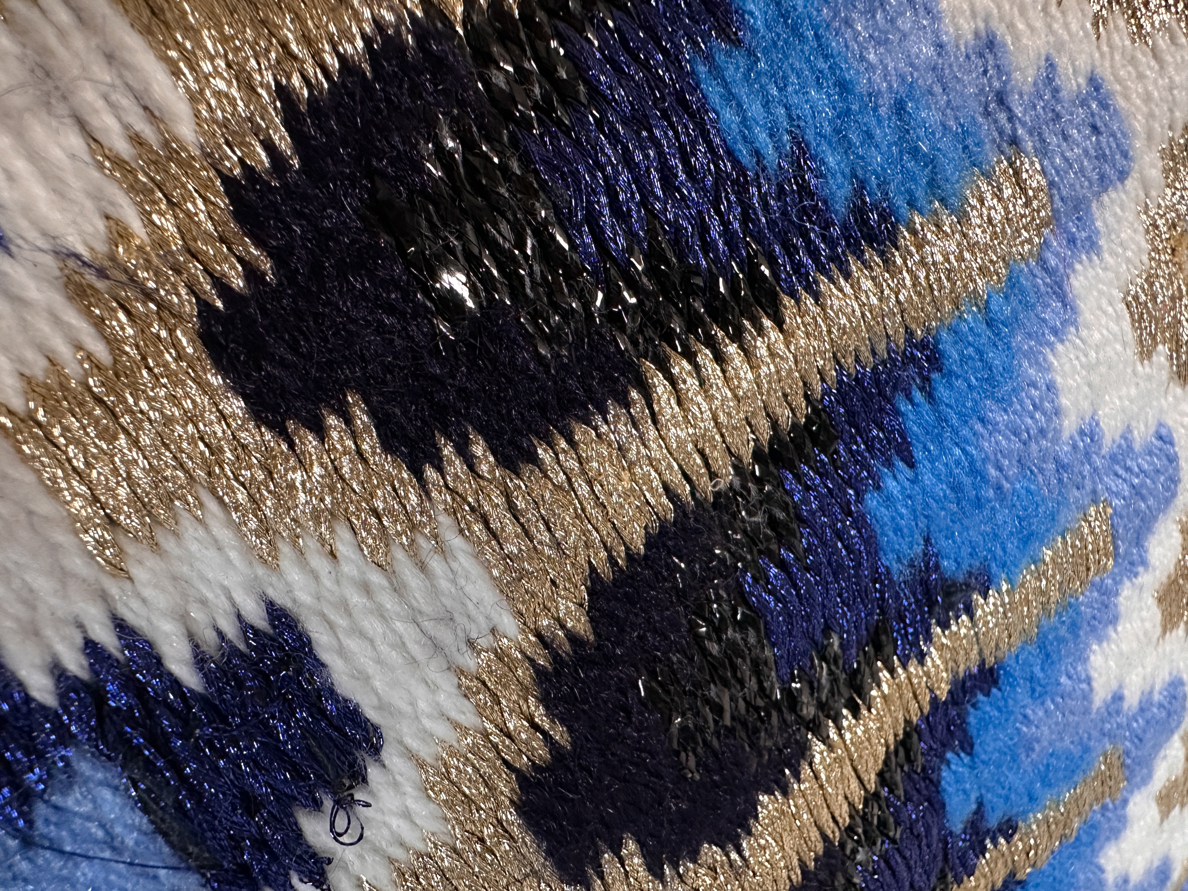 Showblanket | Blue & Gold | Western