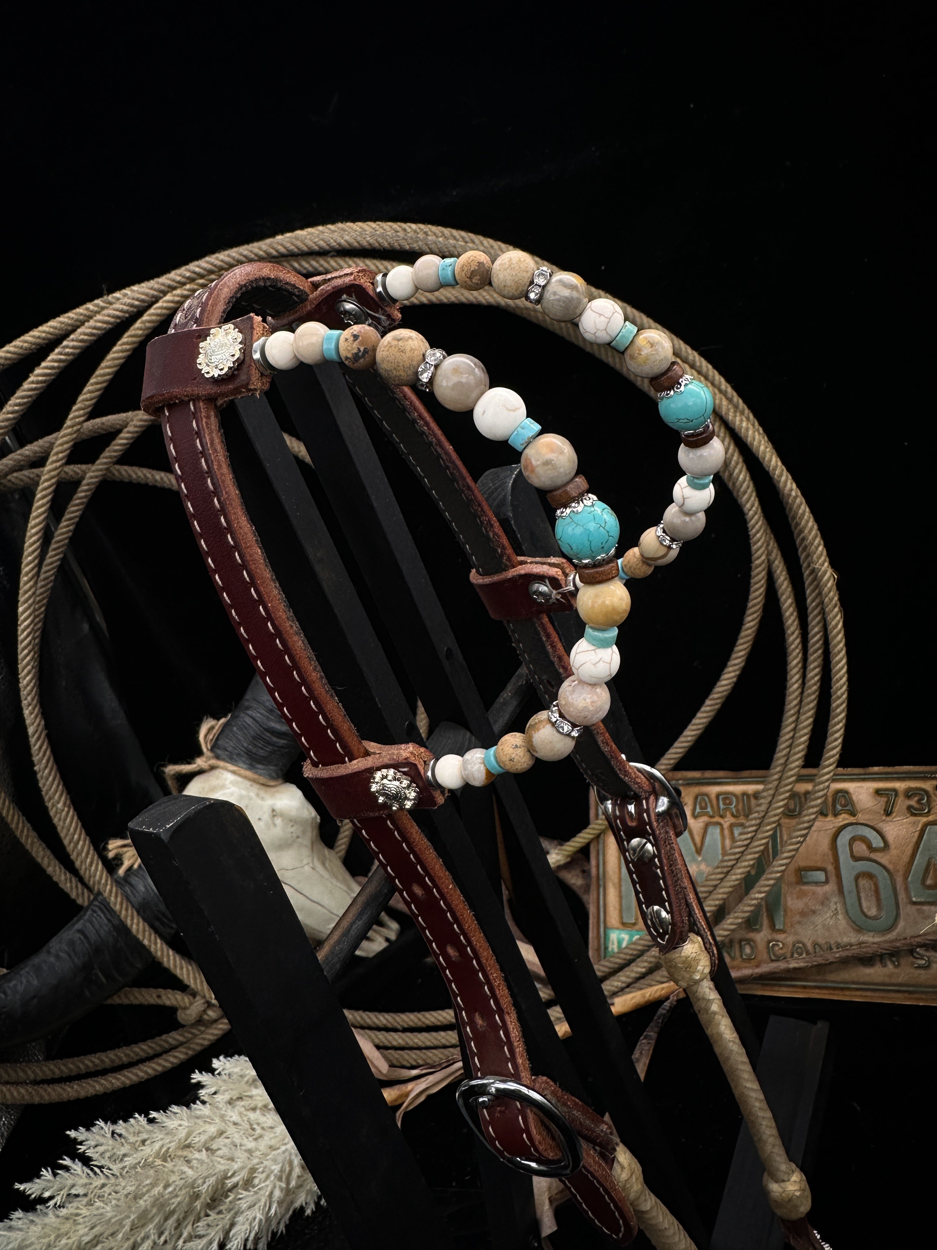 Premium | Rich Ranch Pastel |Western hoofdstel