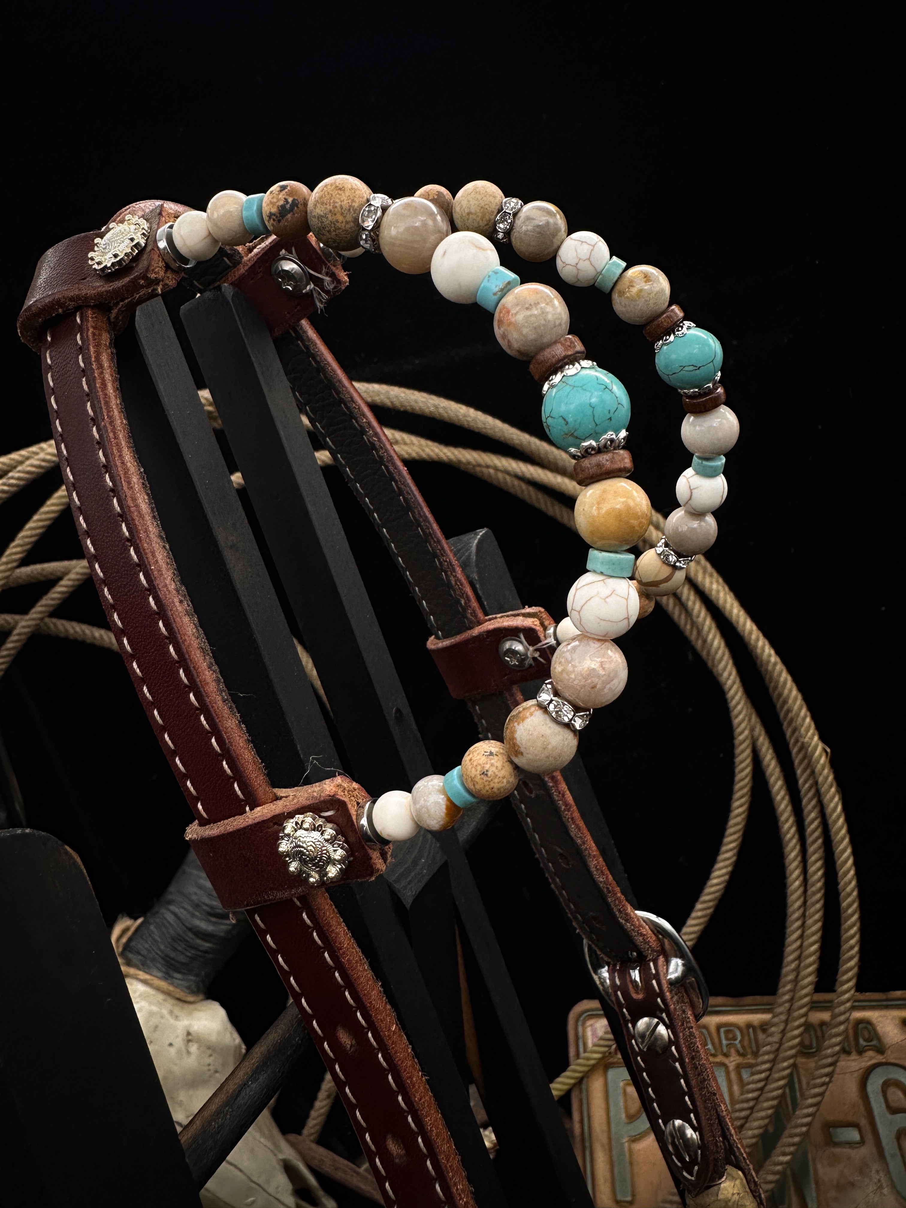 Premium | Rich Ranch Pastel |Western hoofdstel