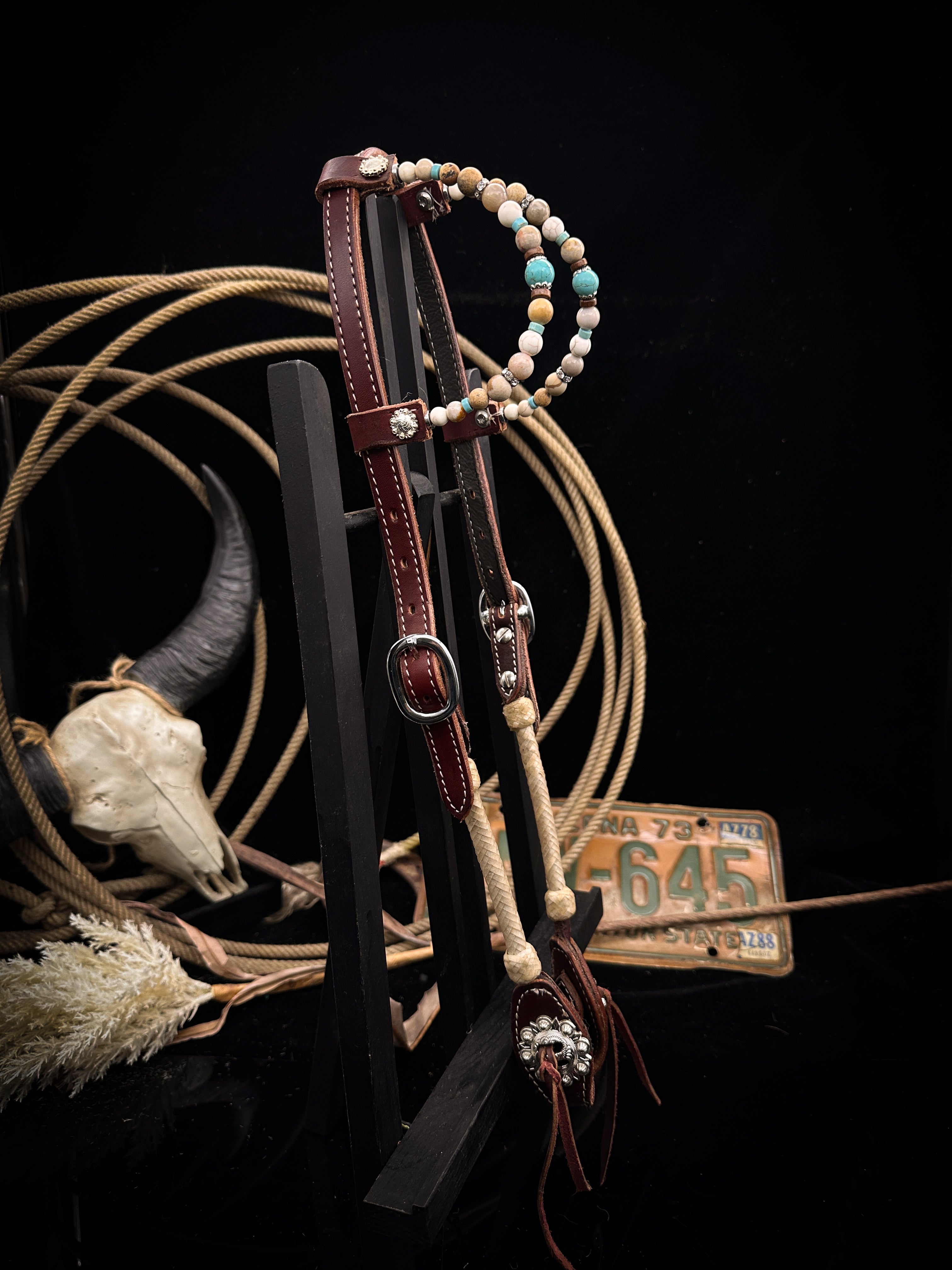 Premium | Rich Ranch Pastel |Western hoofdstel