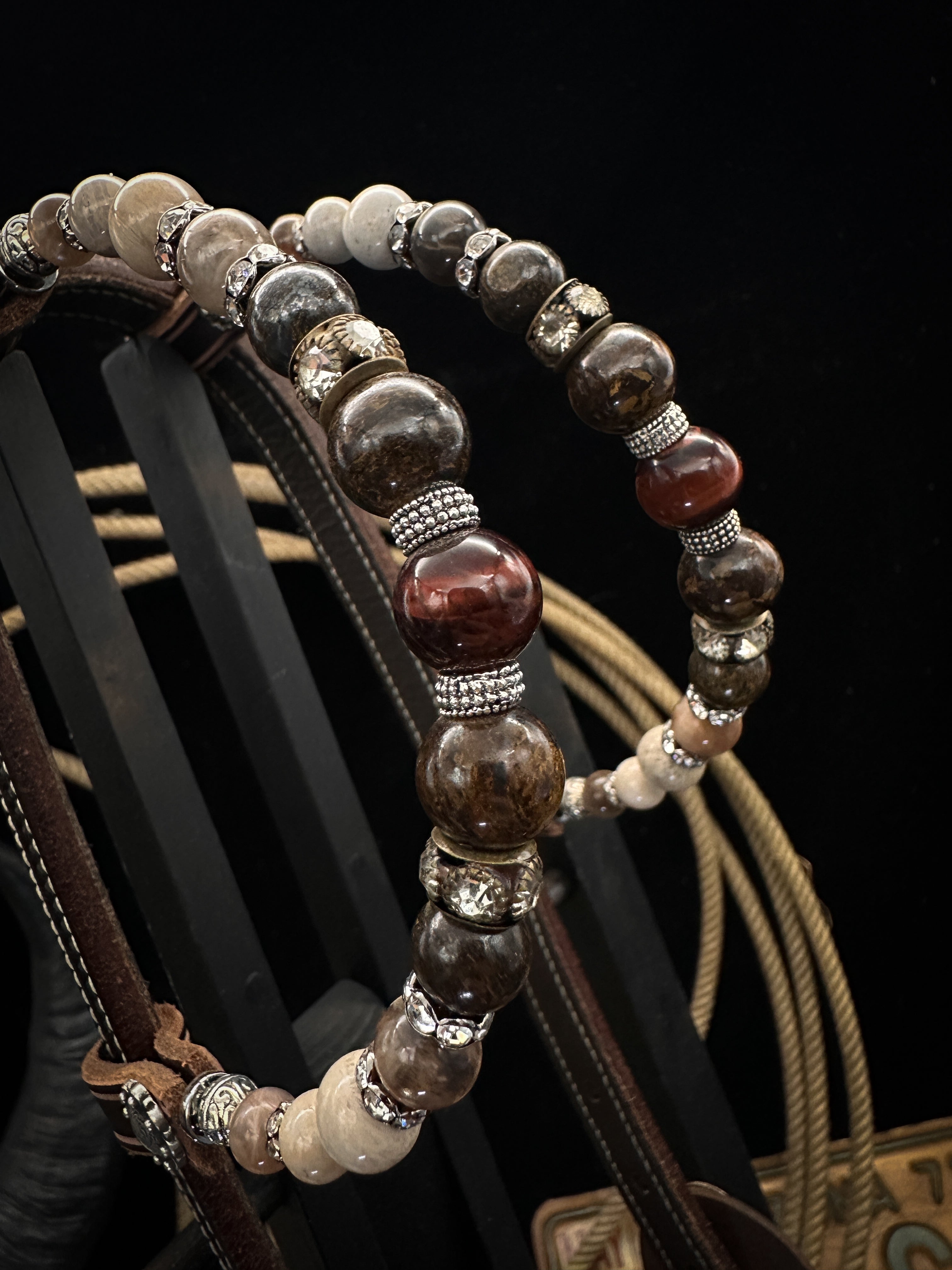 Premium | Ranch brown | western Hoofdstel