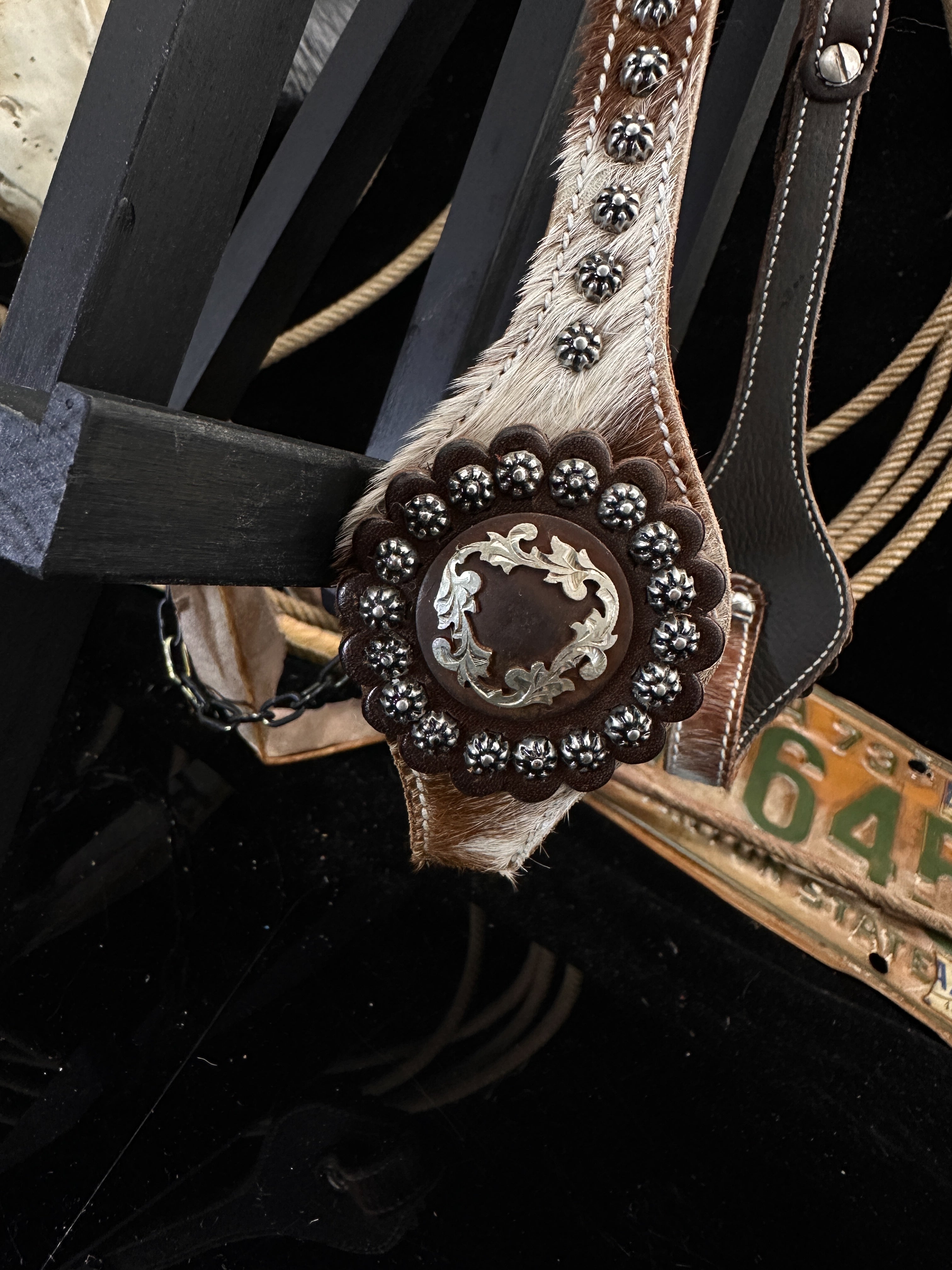 Premium | Ranch brown | western Hoofdstel