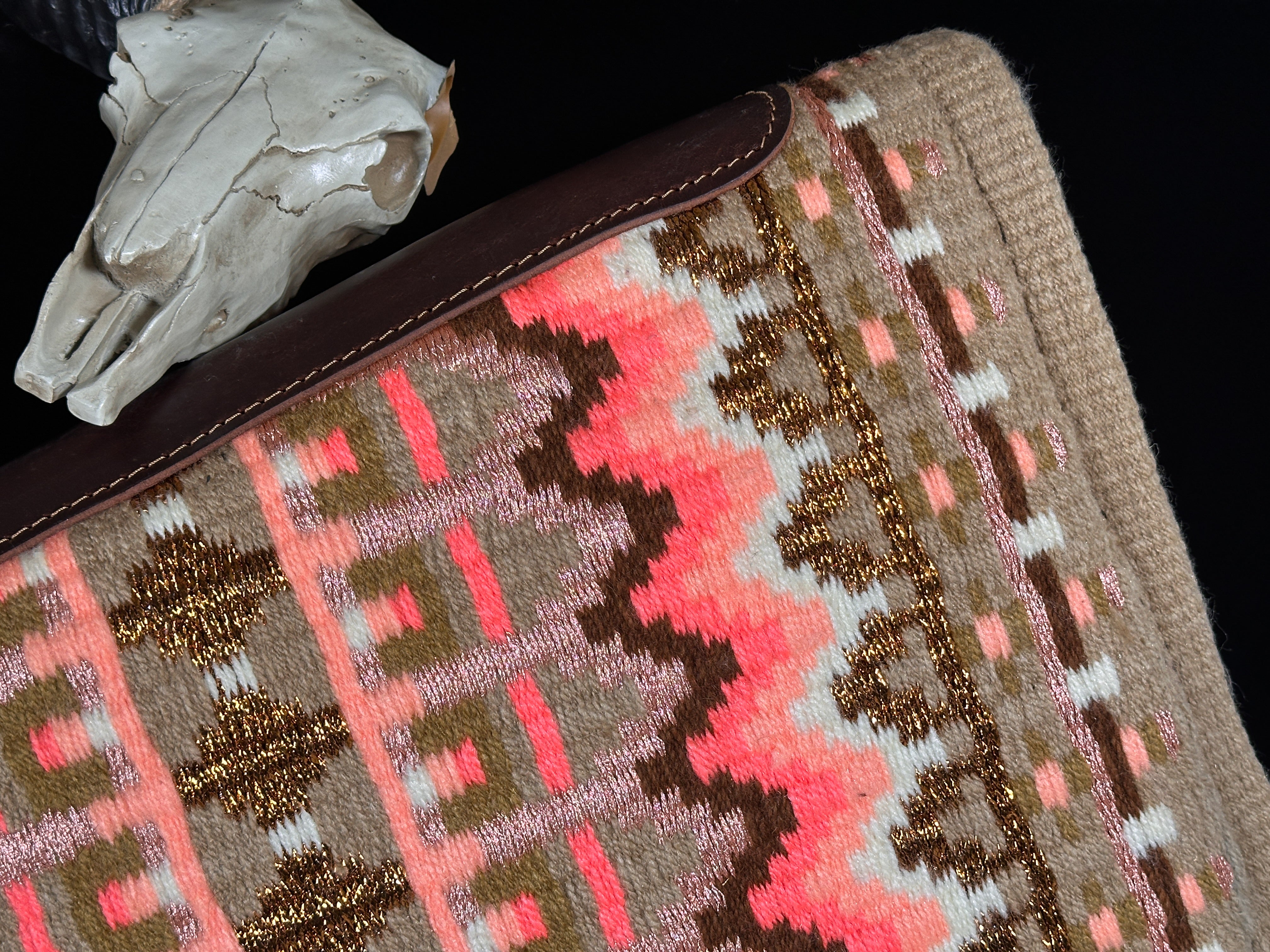 2in1 Show Pad | Show weave western | Flashy Pastel