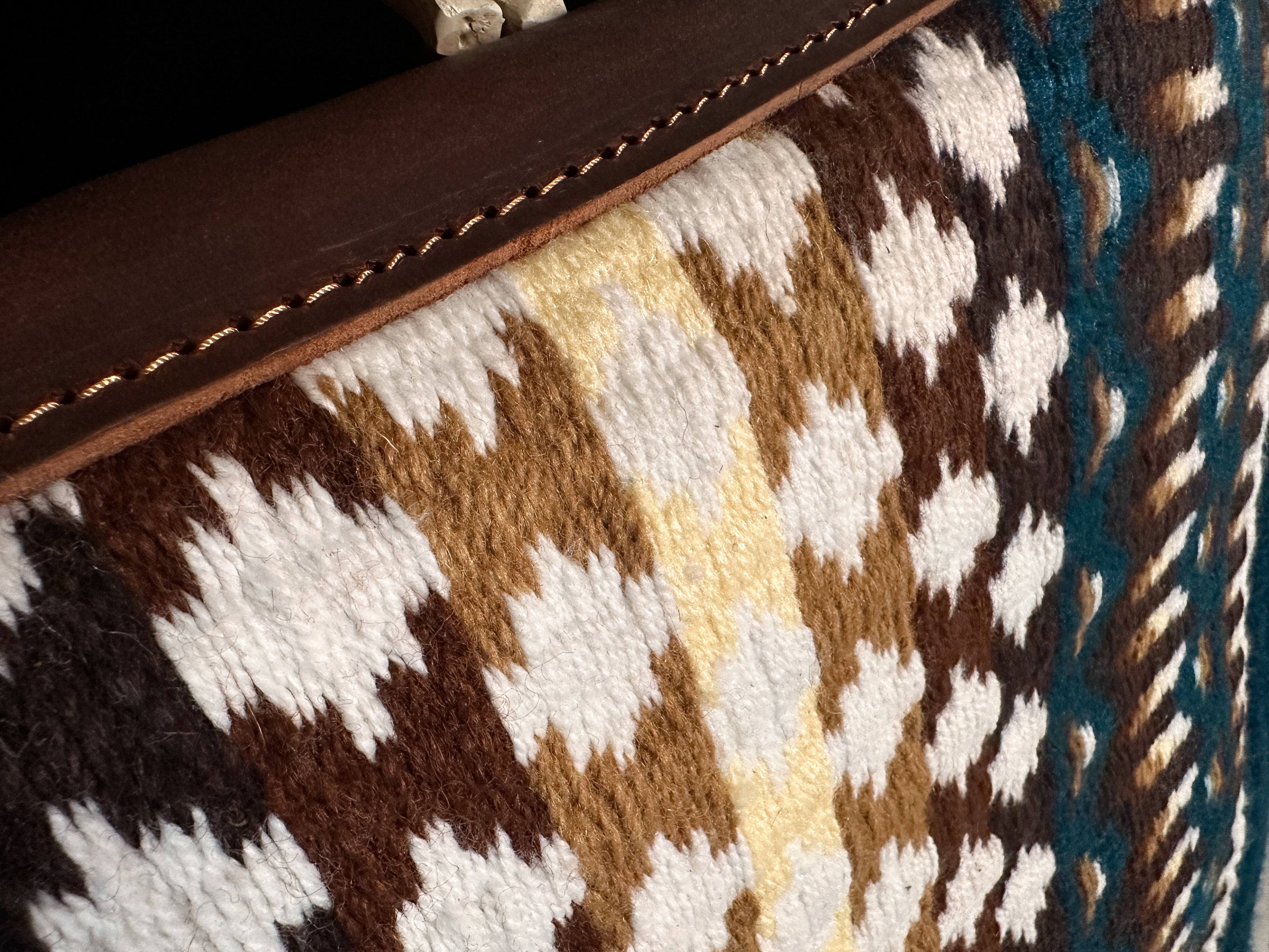 2in1 Show Pad | Petrol with pastel | Western