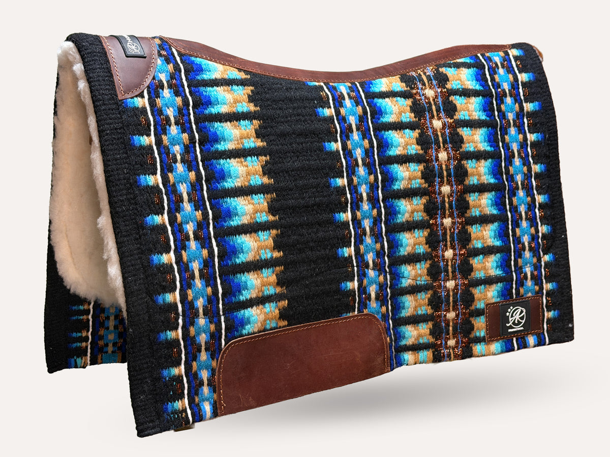 2in1 Show | Performance Western Pad | Blue Mojave