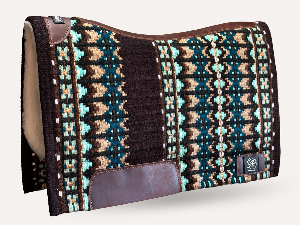 2in1 Show | Performance Western Pad | Chocolate Mint
