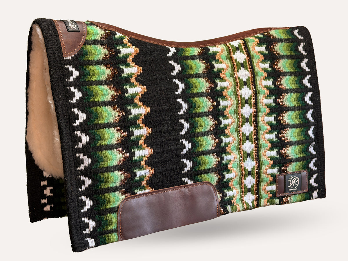 2in1 Show | Performance Western Pad | Lucky Green