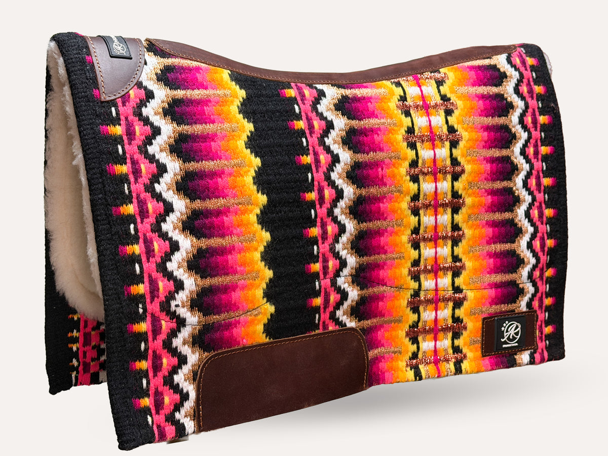 2in1 Show | Performance Western Pad | Marigold Rush