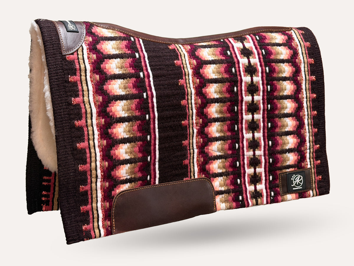 2in1 Show | Performance Western Pad | Mocha Rose