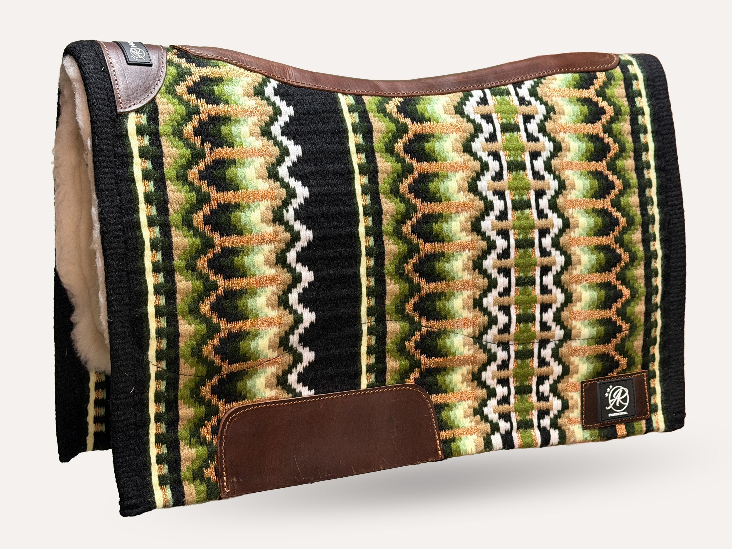 2in1 Show | Performance Western Pad | Olive Camel
