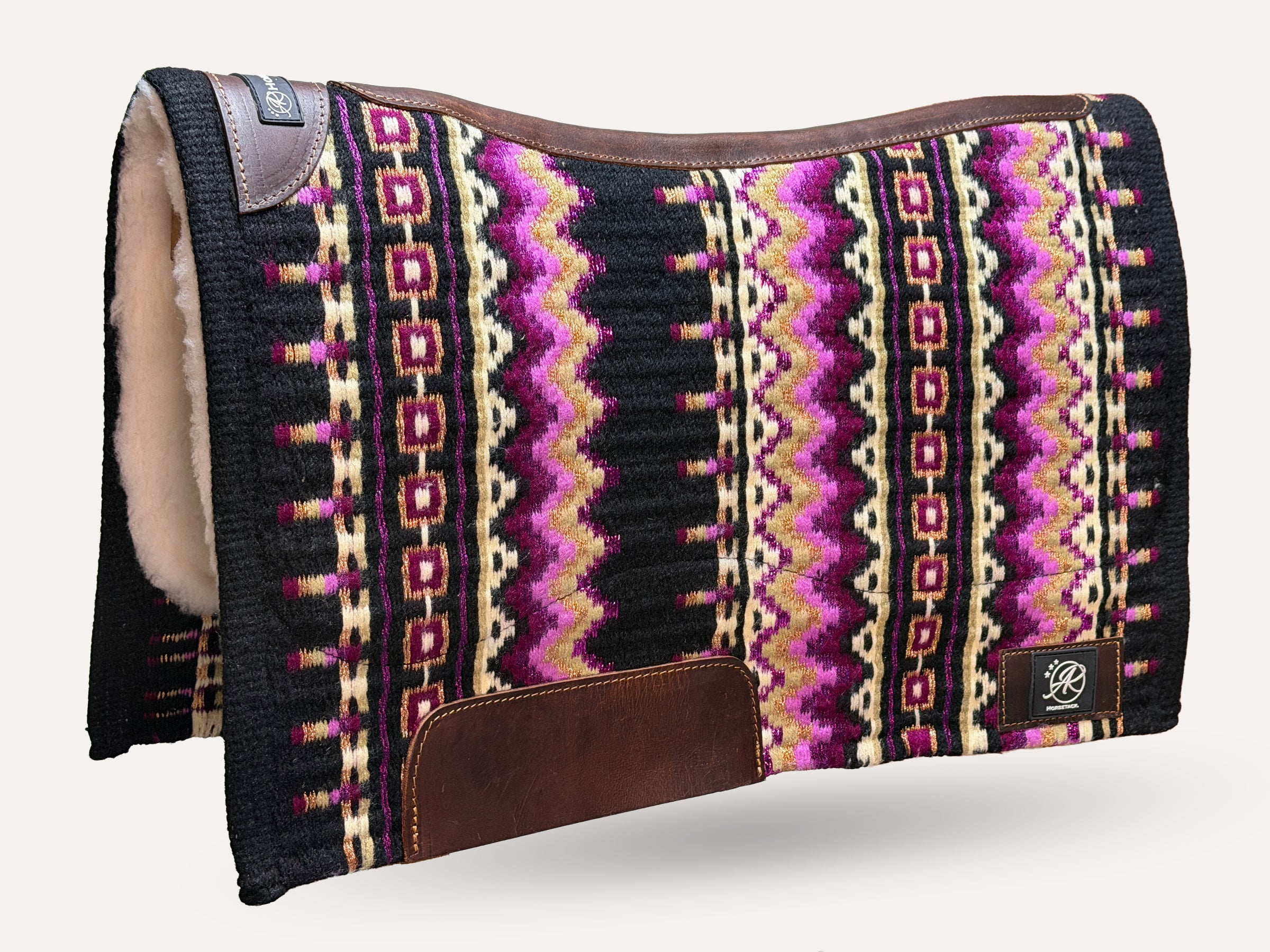 2in1 Show | Performance Western Pad | Plum Bronze