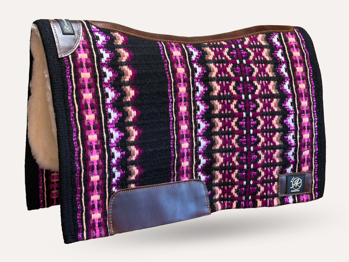 2in1 Show | Performance Western Pad |  Plum Dazzle -SOLD OUT