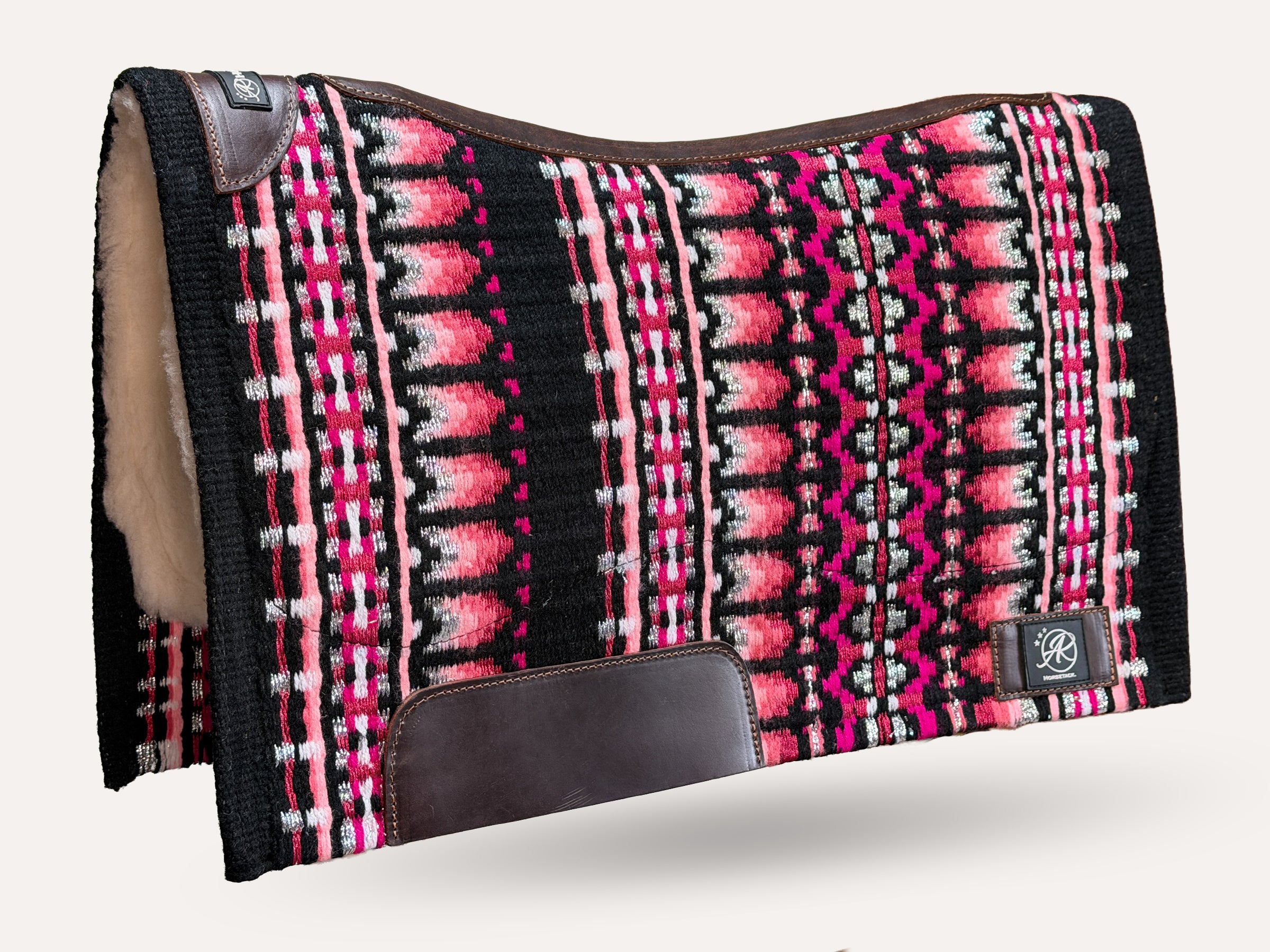 2in1 Show | Performance Western Pad | Rose Sparkle